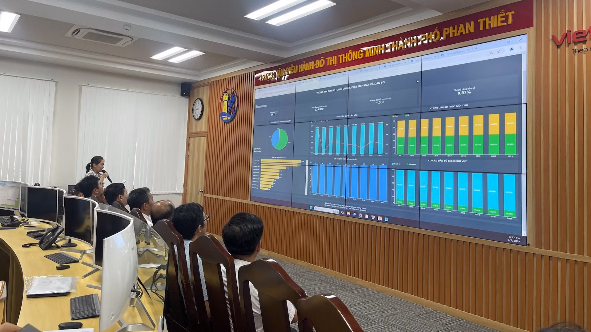 Trung tâm điều hành đô thị thông minh của thành phố Phan Thiết