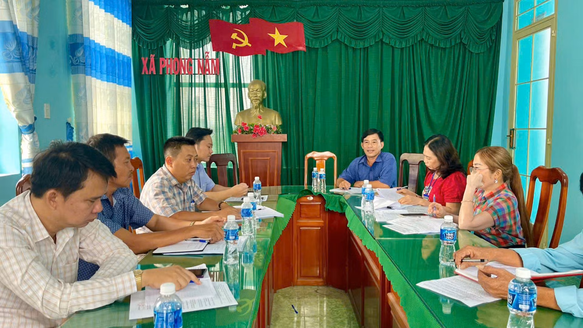 Sở Lao động-Thương binh và Xã hội tỉnh tập huấn cho xã Phong Nẫm. Sở Lao động-Thương binh và Xã hội tỉnh tập huấn cho xã Phong Nẫm.
