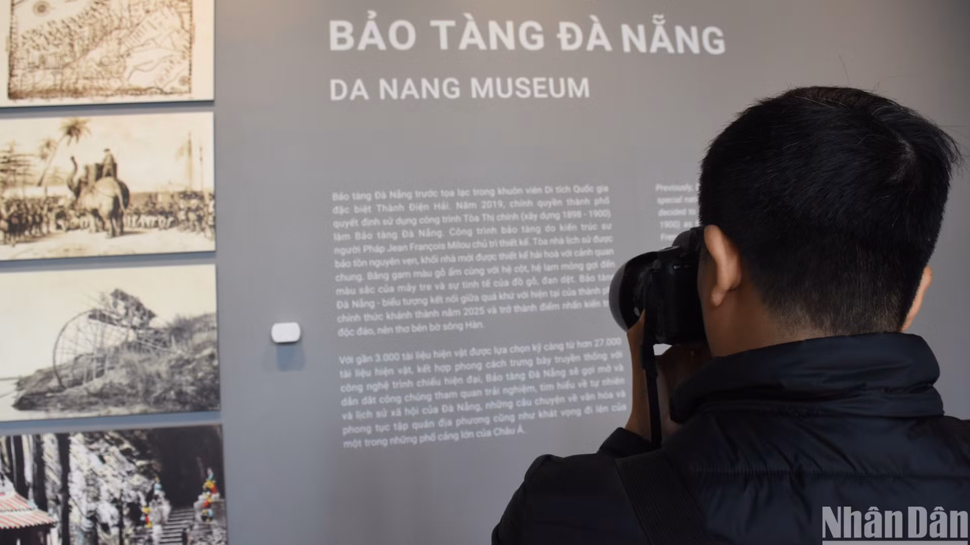 Du khách có thể lần theo chỉ dấu trong từng không gian trưng bày tại Bảo tàng Đà Nẵng để có một cách tiếp cận lịch sử bằng hình ảnh trọn vẹn nhất. (Ảnh: ANH ĐÀO) Du khách có thể lần theo chỉ dấu trong từng không gian trưng bày tại Bảo tàng Đà Nẵng để có một cách tiếp cận lịch sử bằng hình ảnh trọn vẹn nhất. (Ảnh: ANH ĐÀO)