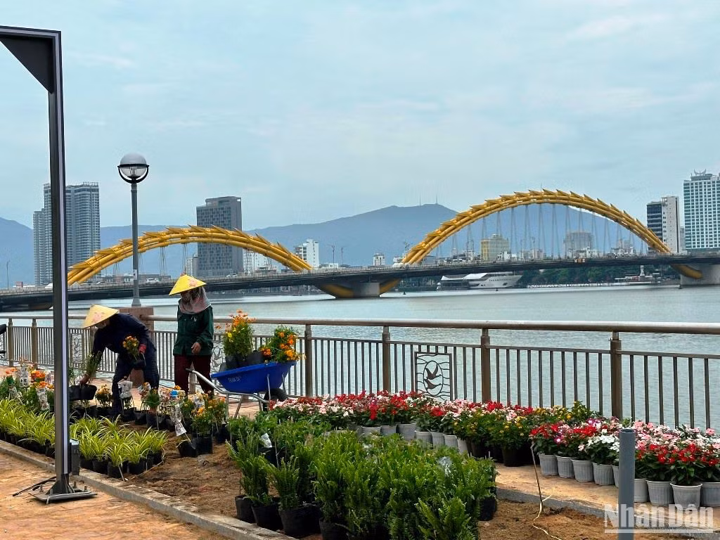 Hiện các mô hình, tiểu cảnh tại phố đi bộ Bạch Đằng cơ bản đã hoàn thành. Hiện các mô hình, tiểu cảnh tại phố đi bộ Bạch Đằng cơ bản đã hoàn thành.