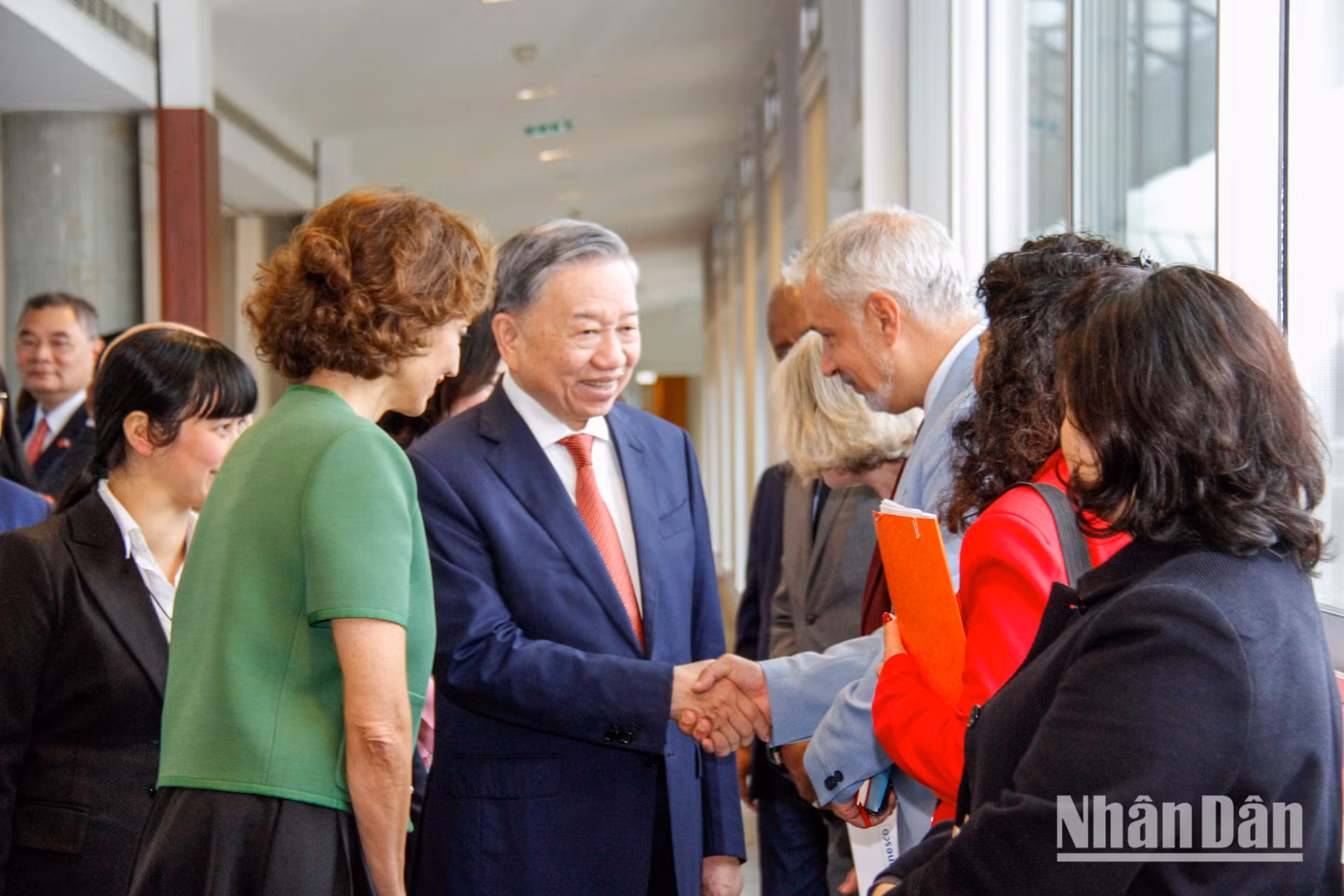 [Ảnh] Tổng Bí thư, Chủ tịch nước Tô Lâm thăm chính thức Trụ sở UNESCO ảnh 5