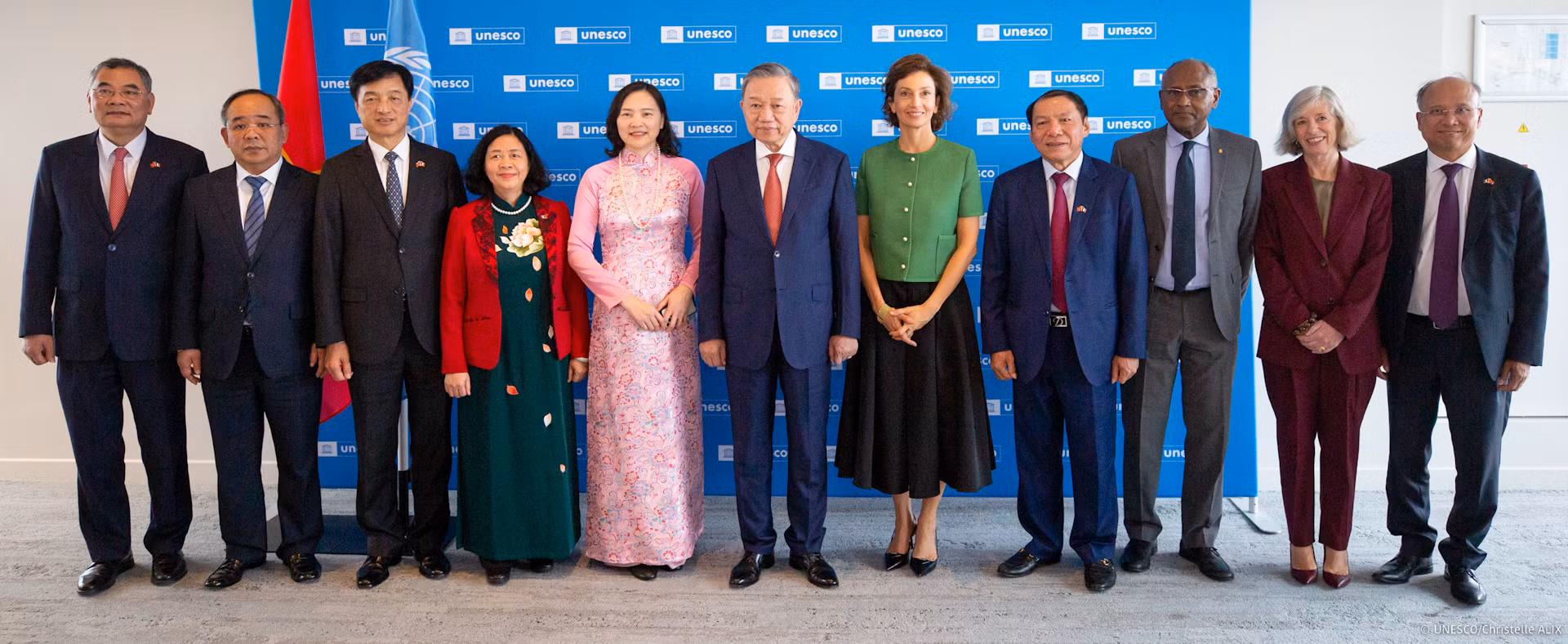 [Ảnh] Tổng Bí thư, Chủ tịch nước Tô Lâm thăm chính thức Trụ sở UNESCO ảnh 9