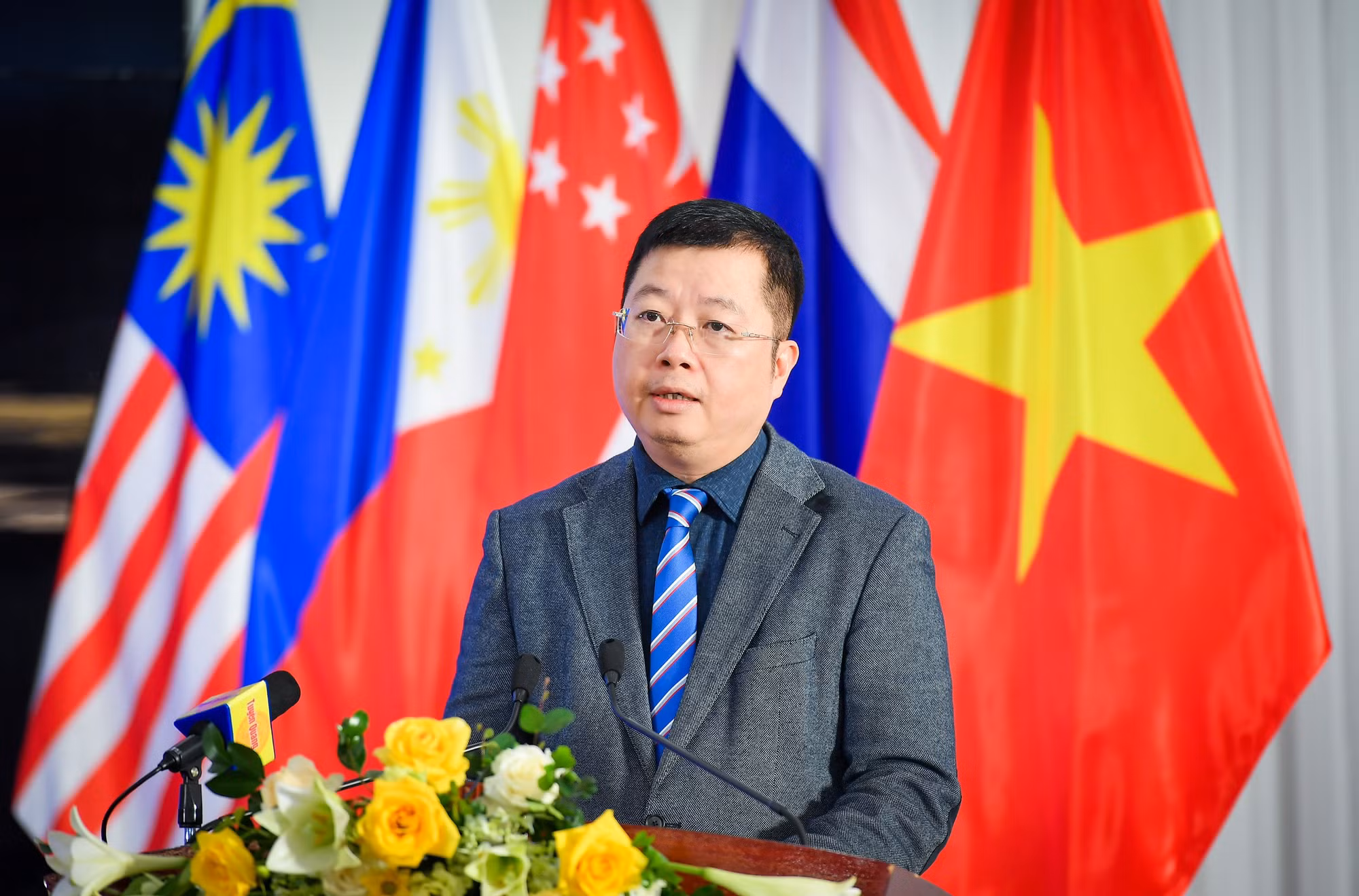 Ông Nguyễn Thanh Lâm, Thứ trưởng Thông tin và Truyền thông khẳng định: Hội thảo là cơ hội để các cơ quan báo chí trong khu vực ASEAN học hỏi kinh nghiệm, từ đó ứng dụng vào thực tiễn để phát triển mạnh mẽ hơn nữa trong tương lại.