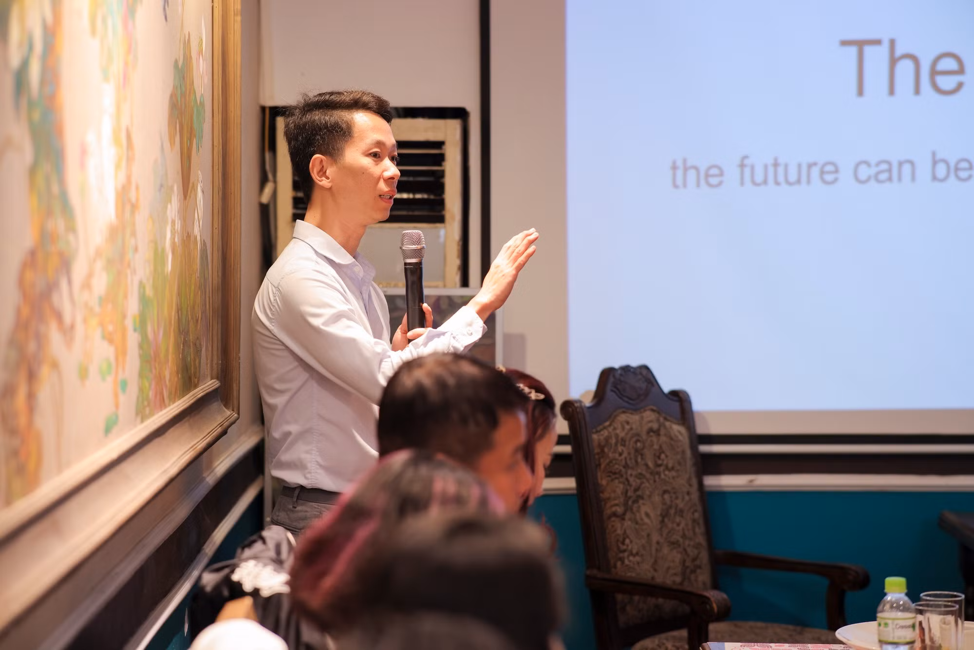 Anh Lê Công Thành, người sáng lập ra dự án số hóa mộ liệt sĩ (website lietsi.com).