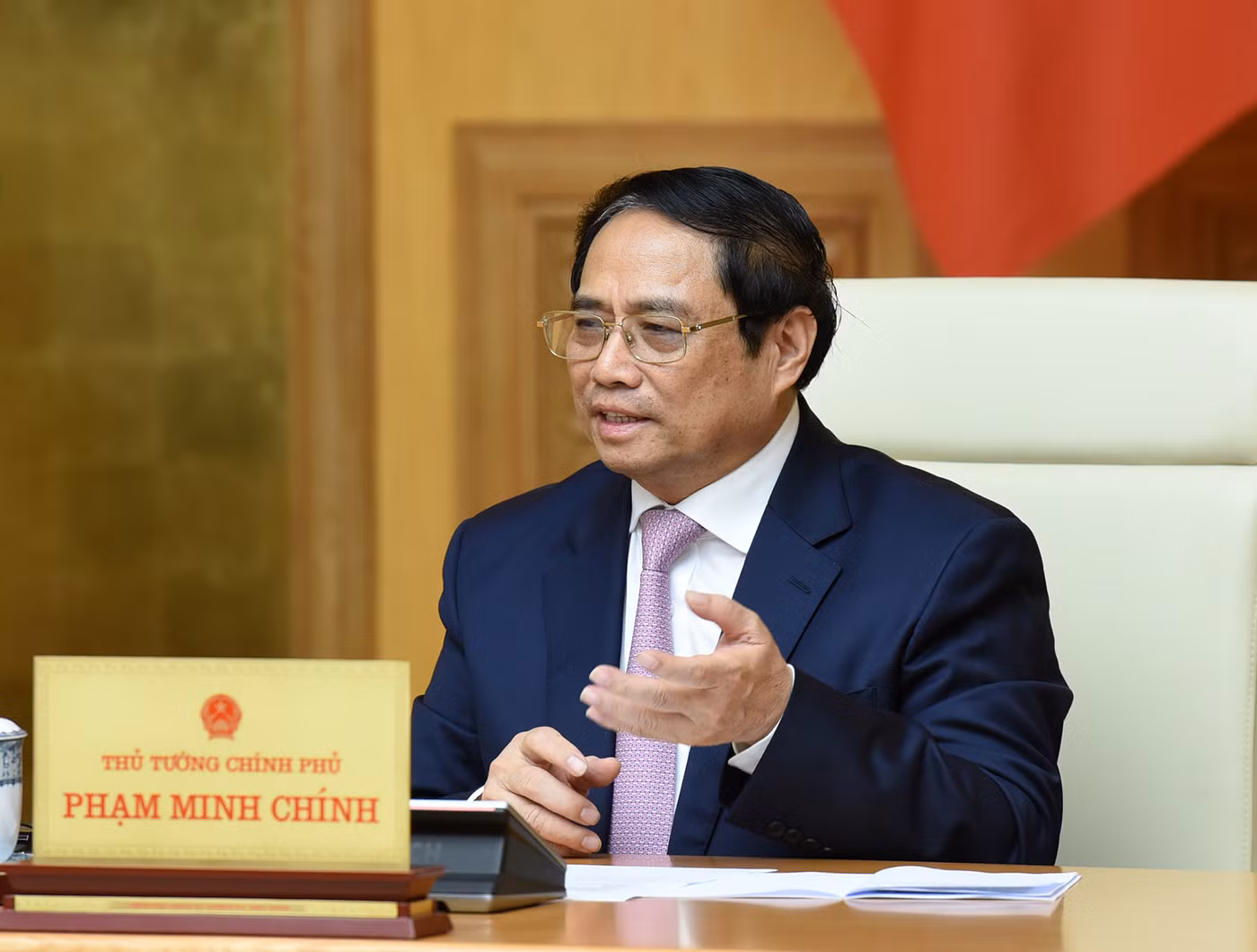 Thủ tướng Phạm Minh Chính cảm ơn sự hỗ trợ quý báu và hợp tác hiệu quả của cộng đồng quốc tế, nhất là về vốn, công nghệ, kinh nghiệm quản lý đối với ngành nông nghiệp của Việt Nam thời gian qua. Thủ tướng Phạm Minh Chính cảm ơn sự hỗ trợ quý báu và hợp tác hiệu quả của cộng đồng quốc tế, nhất là về vốn, công nghệ, kinh nghiệm quản lý đối với ngành nông nghiệp của Việt Nam thời gian qua.