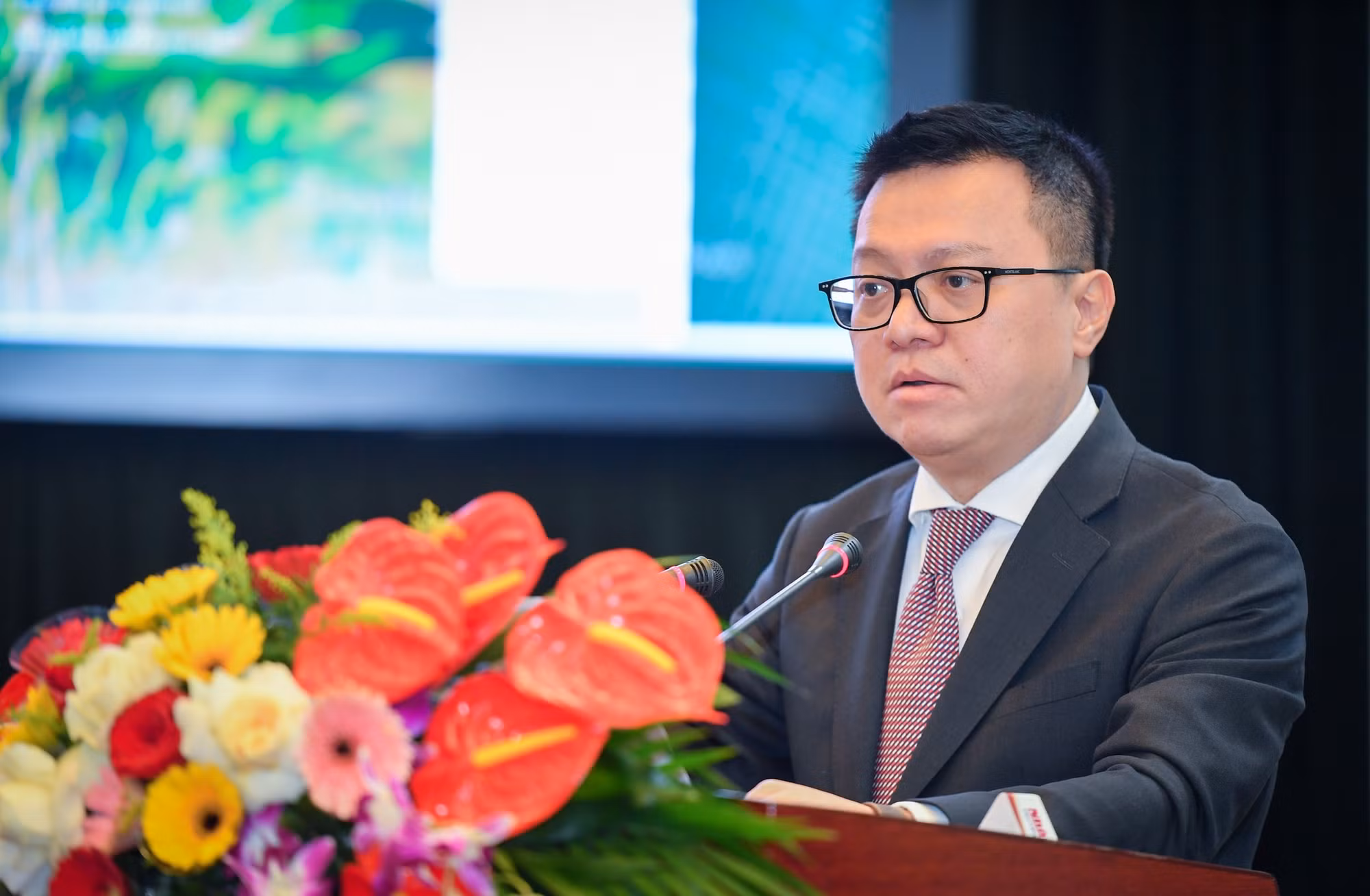 Đồng chí Lê Quốc Minh phát biểu tại sự kiện. Đồng chí Lê Quốc Minh phát biểu tại sự kiện.