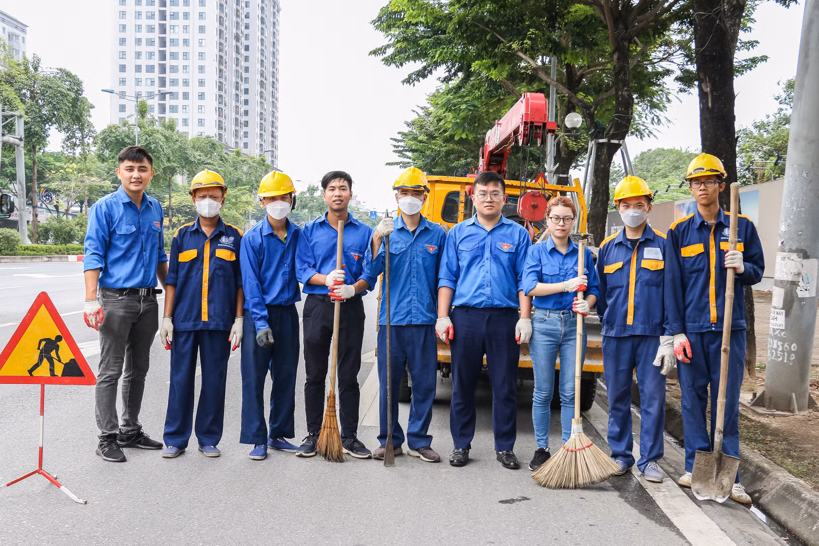 Góp phần gìn giữ màu xanh của Thủ đô..