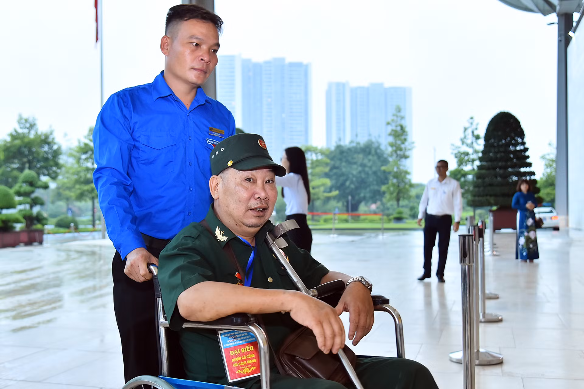 Hơn 200 thương binh là đại biểu của sự kiện tri ân này.