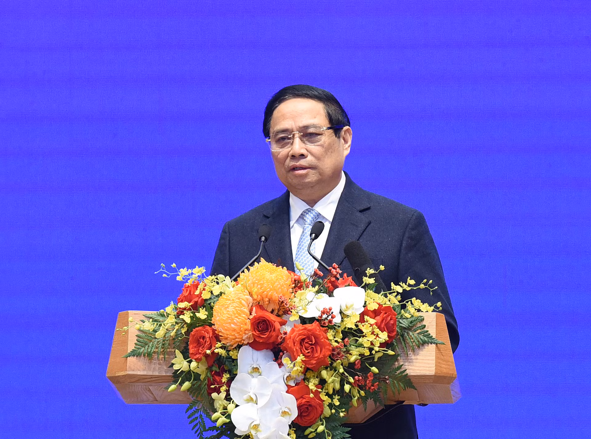 Thủ tướng Phạm Minh Chính phát biểu tại Lễ trao tặng.