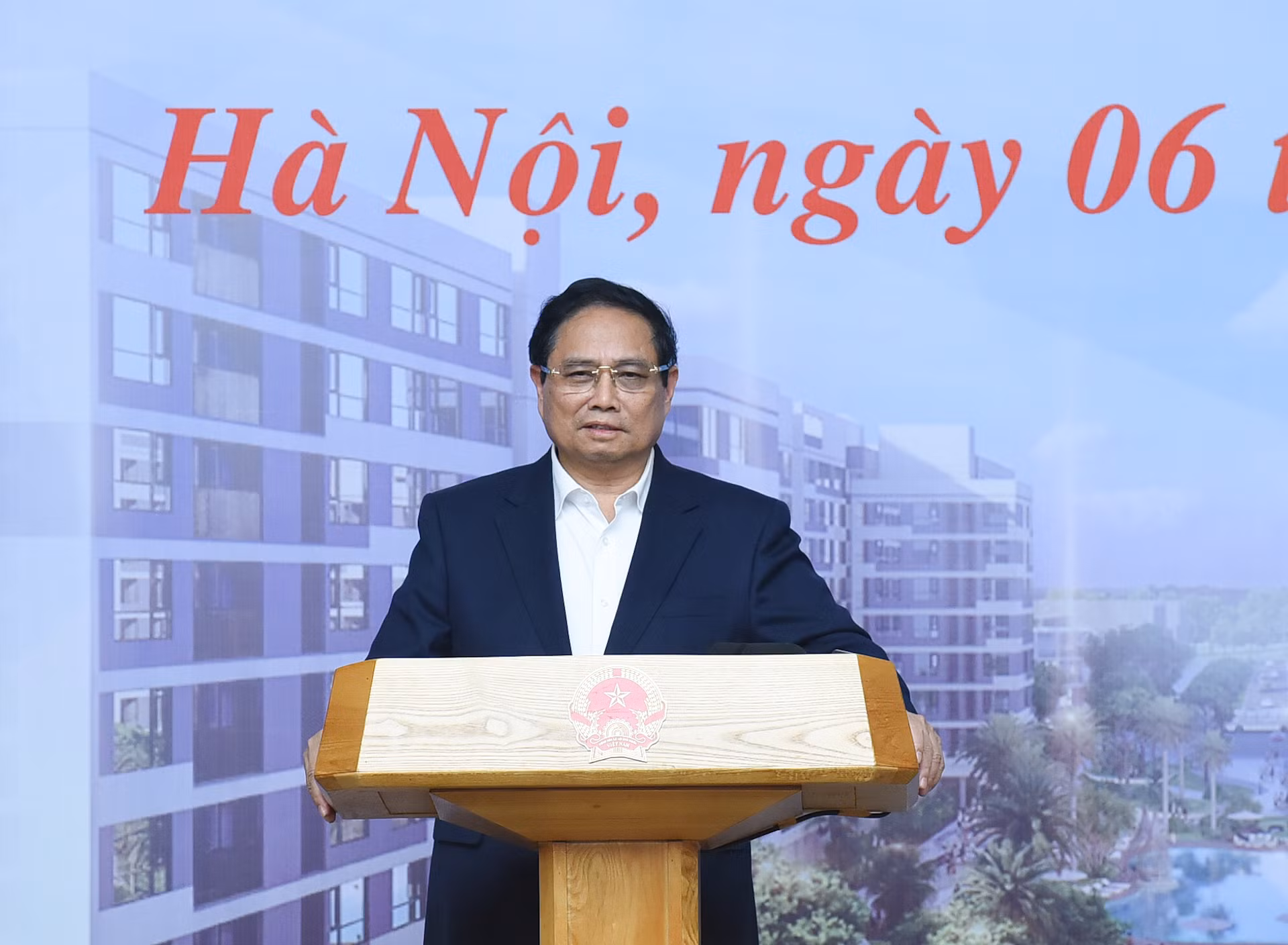 Thủ tướng Phạm Minh Chính phát biểu chỉ đạo Hội nghị.