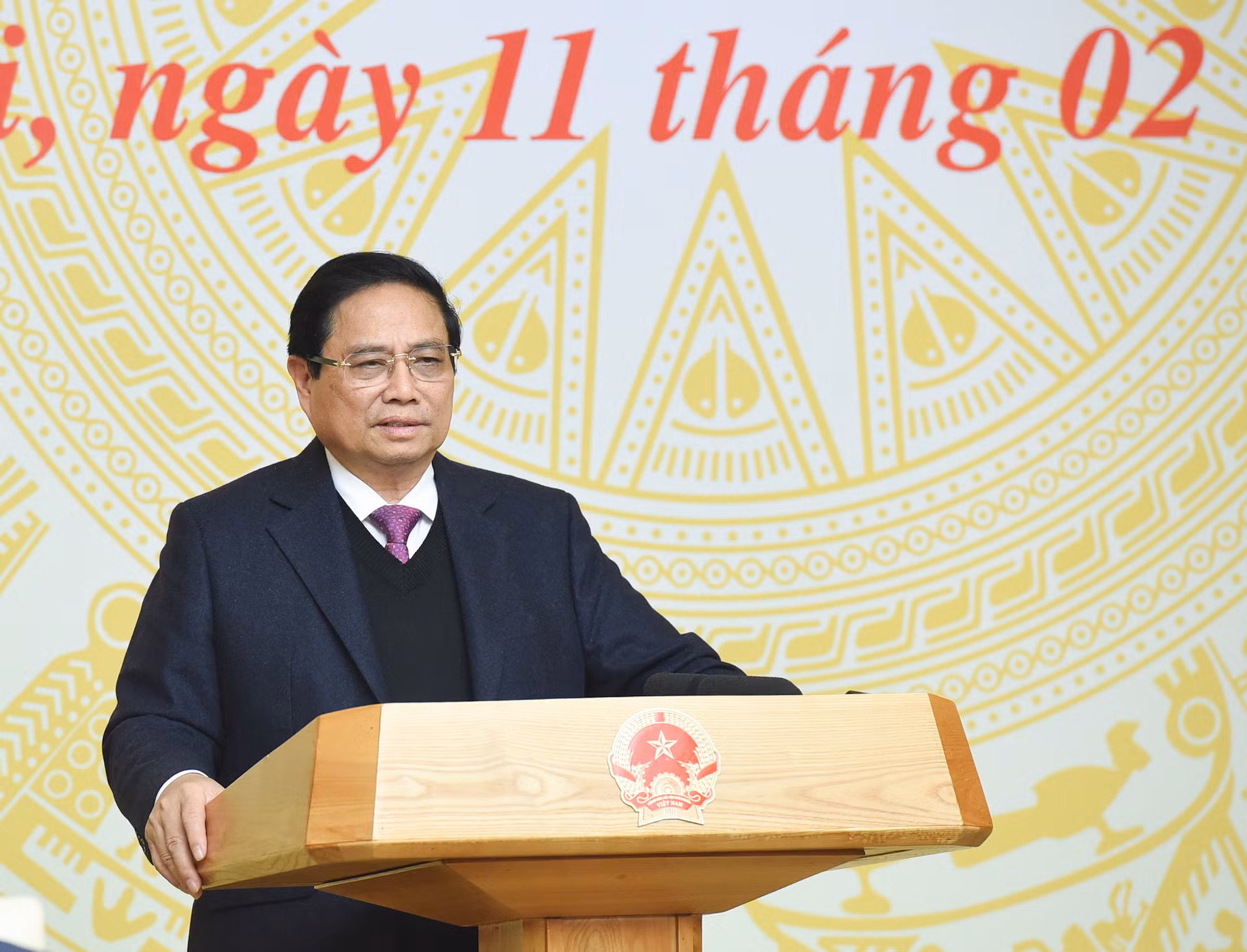 Thủ tướng Phạm Minh Chính phát biểu chỉ đạo hội nghị.