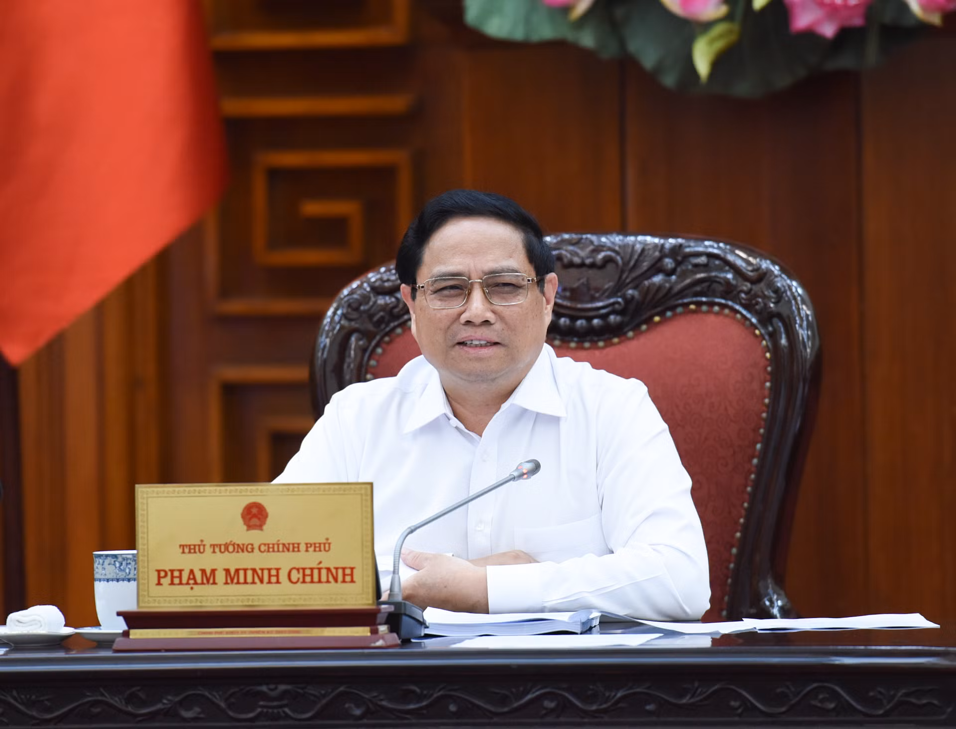 Thủ tướng Phạm Minh Chính nhấn mạnh: Việc xây dựng Đề án Trung tâm tài chính quốc tế và khu vực là vấn đề mới, khó, chưa có tiền lệ nên phải thảo luận kỹ lưỡng để chọn phương án tốt nhất.