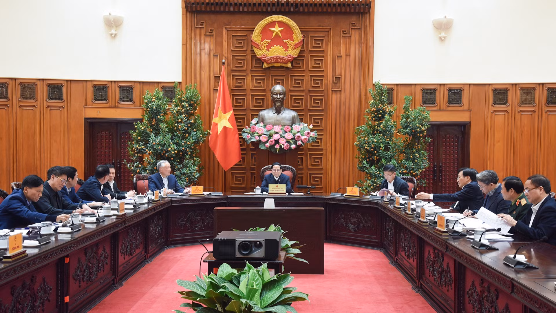 Thủ tướng Phạm Minh Chính chủ trì Phiên họp thứ 11 Ban Chỉ đạo tinh gọn bộ máy của Chính phủ.