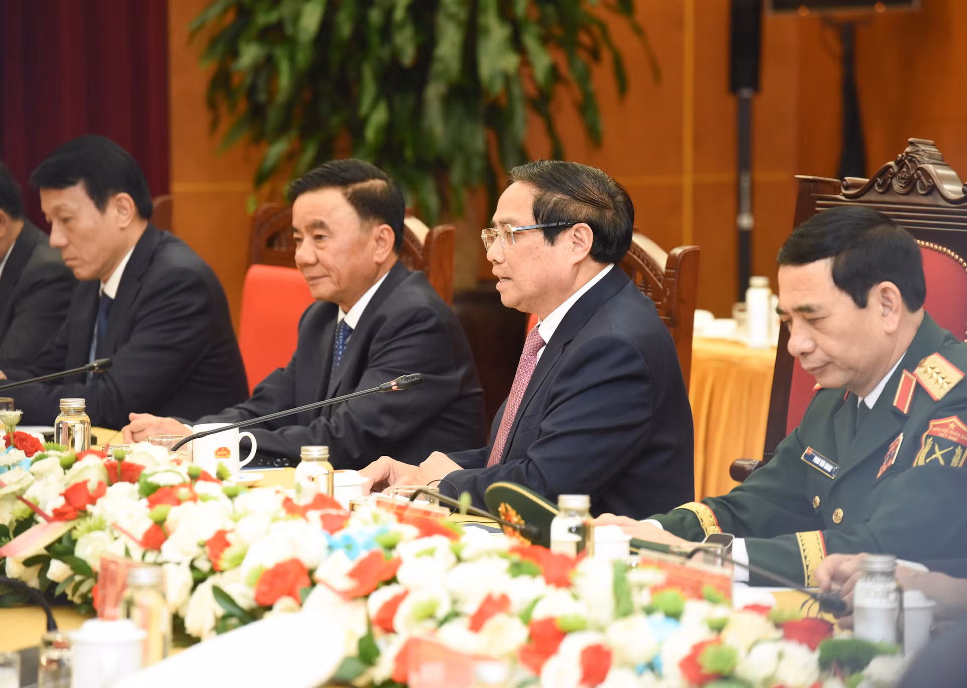 [Ảnh] Thủ tướng Phạm Minh Chính hội kiến với Tổng Bí thư, Chủ tịch Trung Quốc Tập Cận Bình ảnh 4