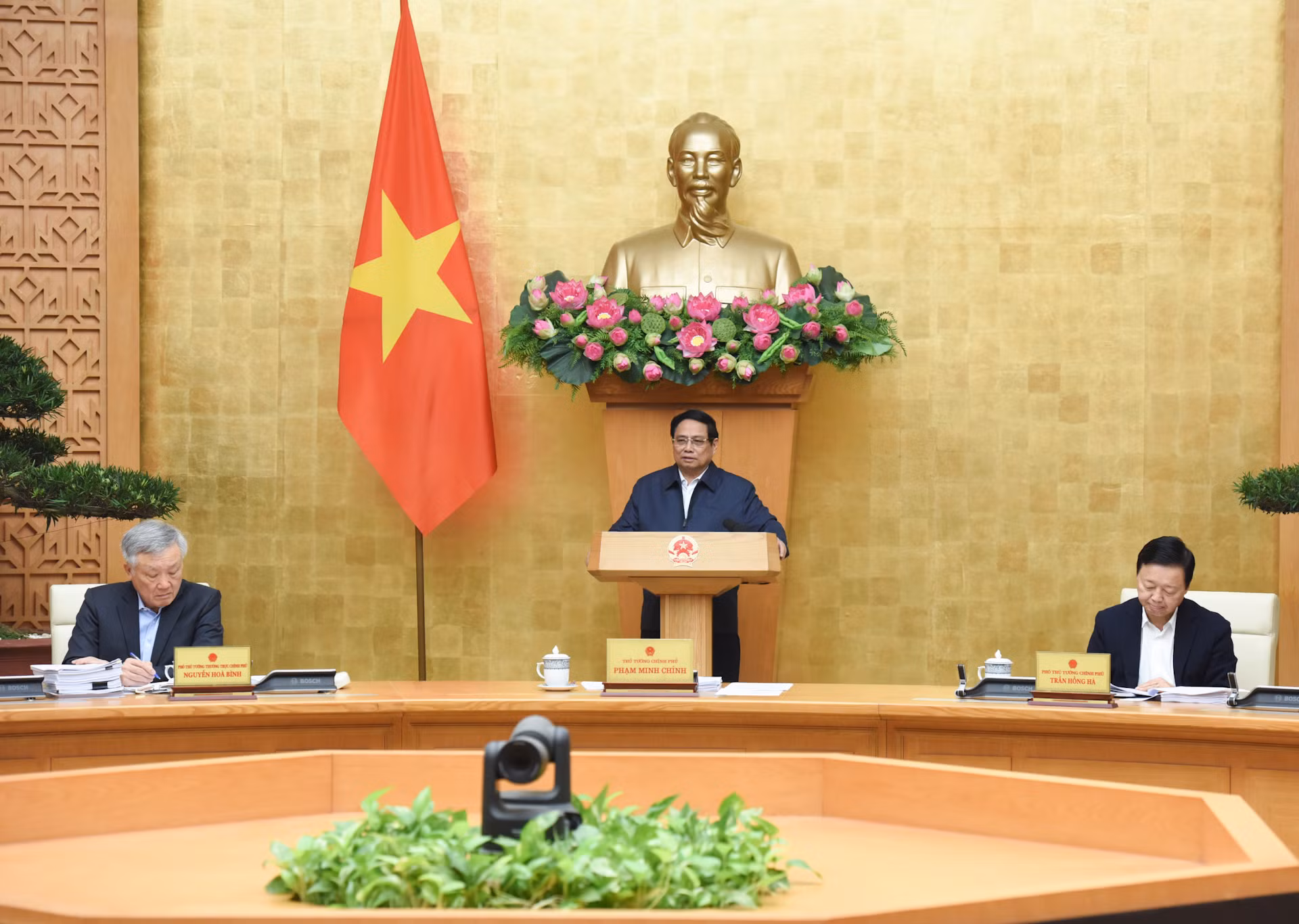 Thủ tướng Phạm Minh Chính chủ trì phiên họp Chính phủ thường kỳ tháng 12/2024.