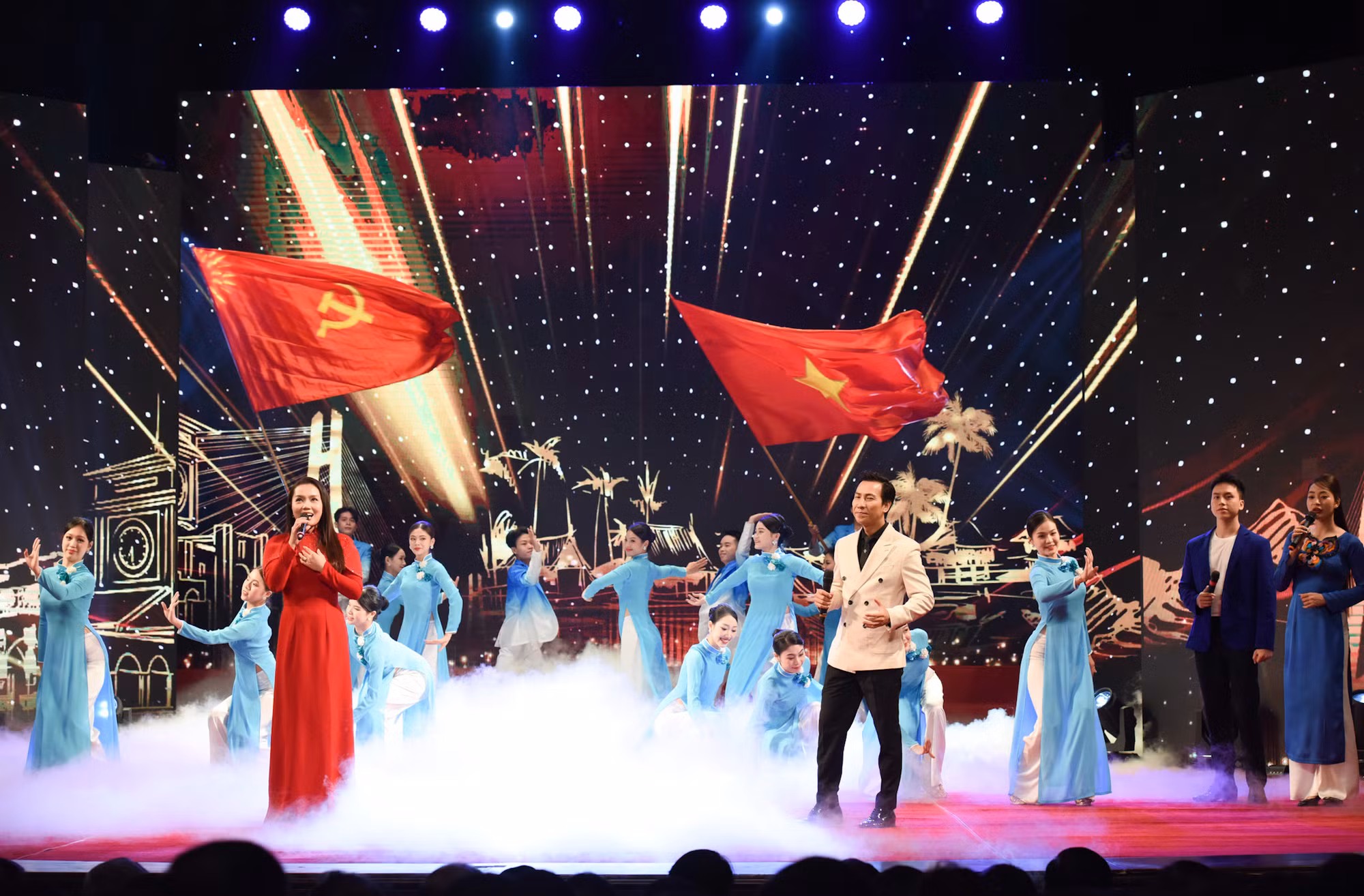 Chương trình nghệ thuật tại buổi lễ. Chương trình nghệ thuật tại buổi lễ.