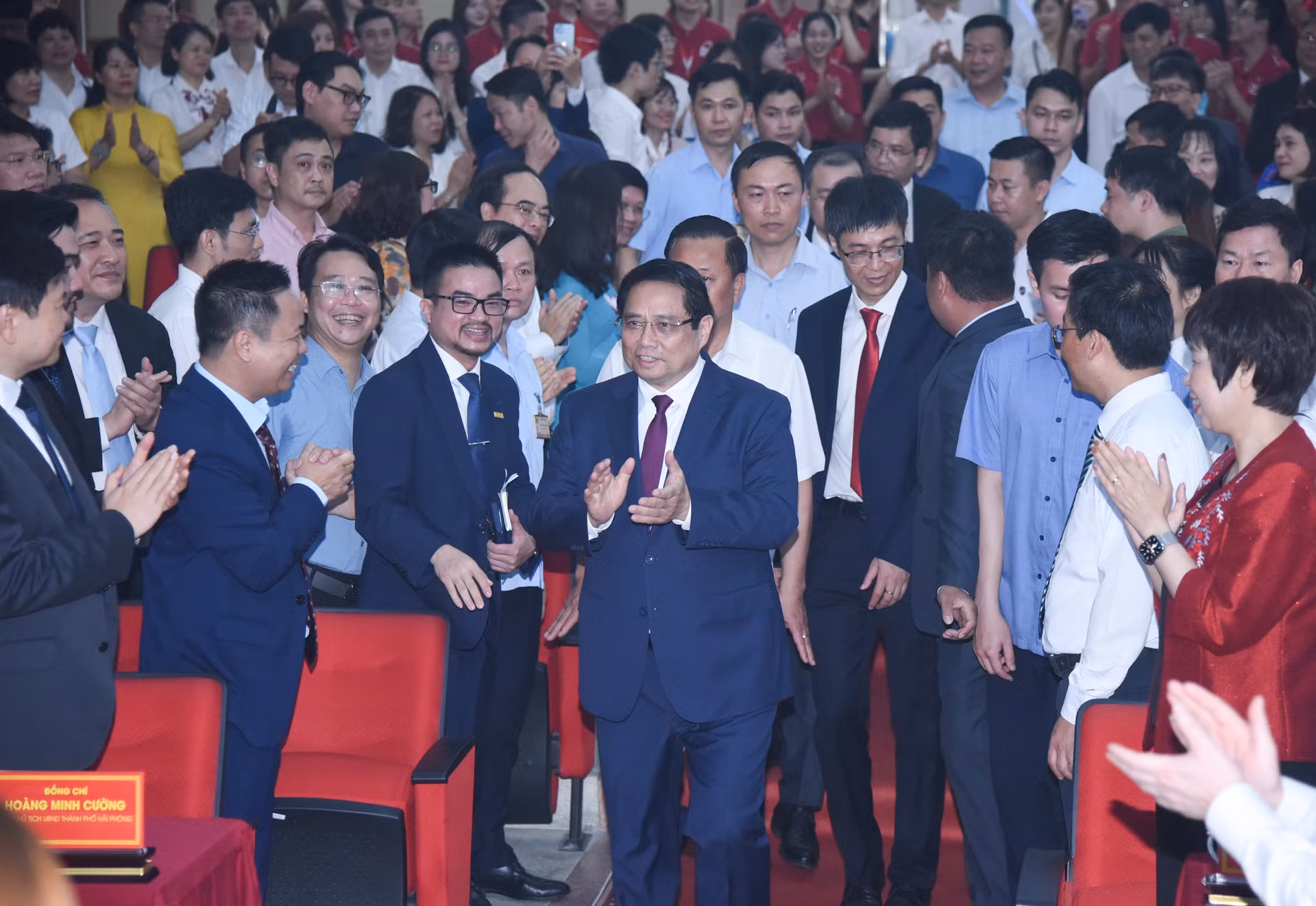 Thủ tướng Phạm Minh Chính đến dự Lễ phát động.