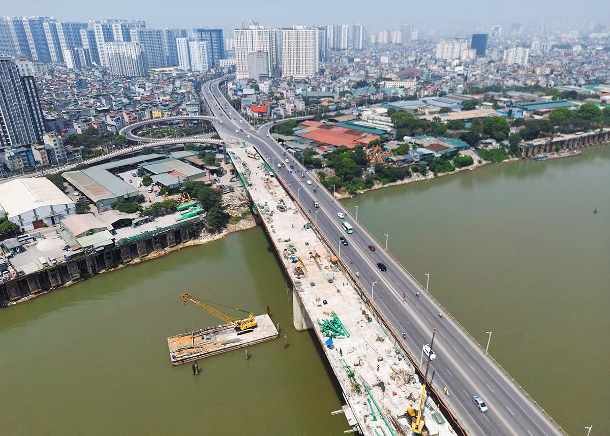 Theo Ban quản lý dự án đầu tư xây dựng các công trình giao thông Hà Nội, các đơn vị phấn đấu hoàn tất các phần việc trong tháng 8, để kịp thông xe trong dịp 2/9/2023.
