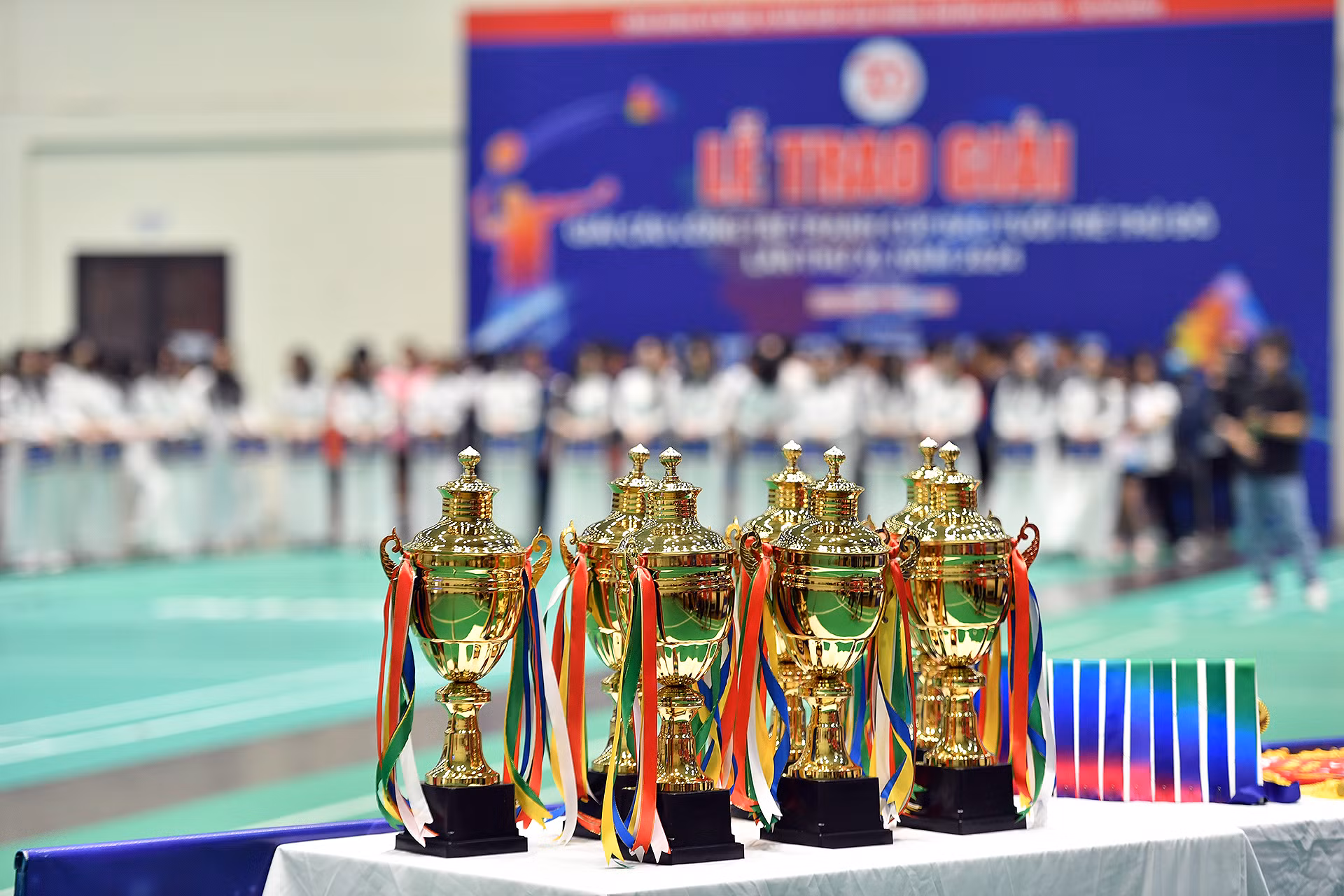 Các phần thưởng của mùa giải năm nay có tổng giá trị hơn 400 triệu đồng. Đặc biệt, Ban tổ chức sẽ trao 4 chiếc xe máy điện tặng các vận động viên giành giải Nhất ở những nội dung đôi nam-nữ hệ nâng cao, hệ phong trào từ 18 tuổi trở xuống, hệ phong trào từ 19-26 tuổi, hệ cán bộ, giáo viên; đồng thời, trao 2 xe máy điện tặng các vận động viên, cổ động viên bốc thăm trúng thưởng.
