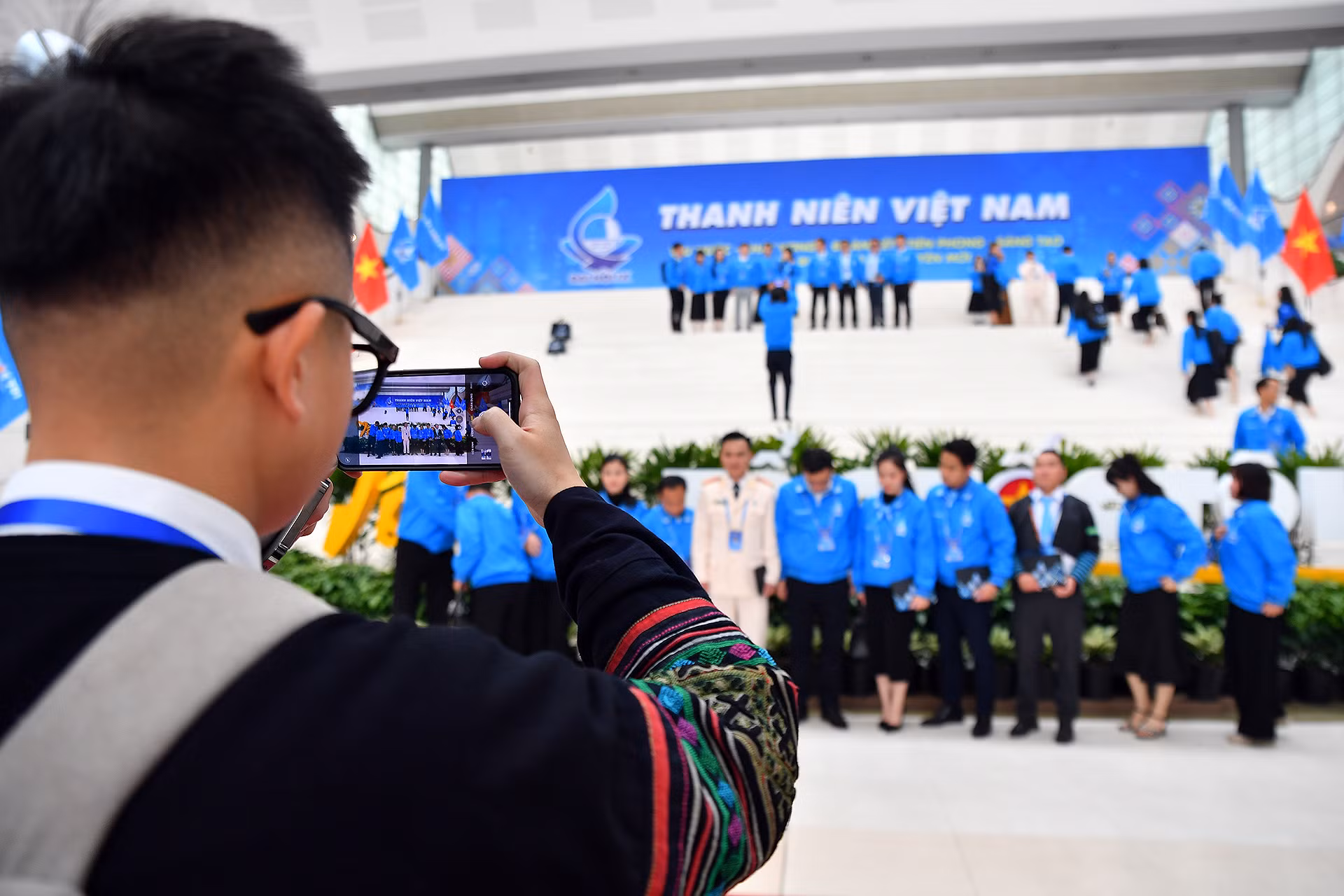Đại hội đại biểu toàn quốc Hội Liên hiệp Thanh niên Việt Nam lần thứ IX, nhiệm kỳ 2024-2029 có thành phần đại biểu thuộc 54 dân tộc anh em trên khắp đất nước.