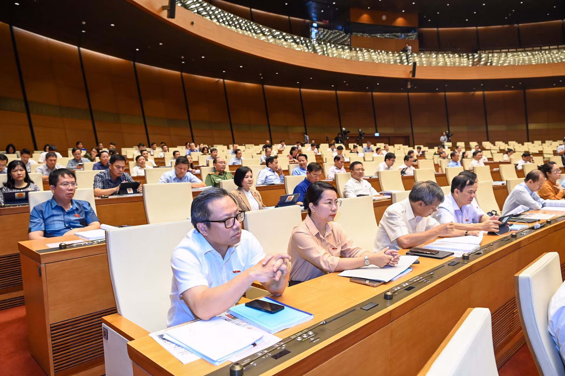 Các đại biểu dự hội nghị. Các đại biểu dự hội nghị.