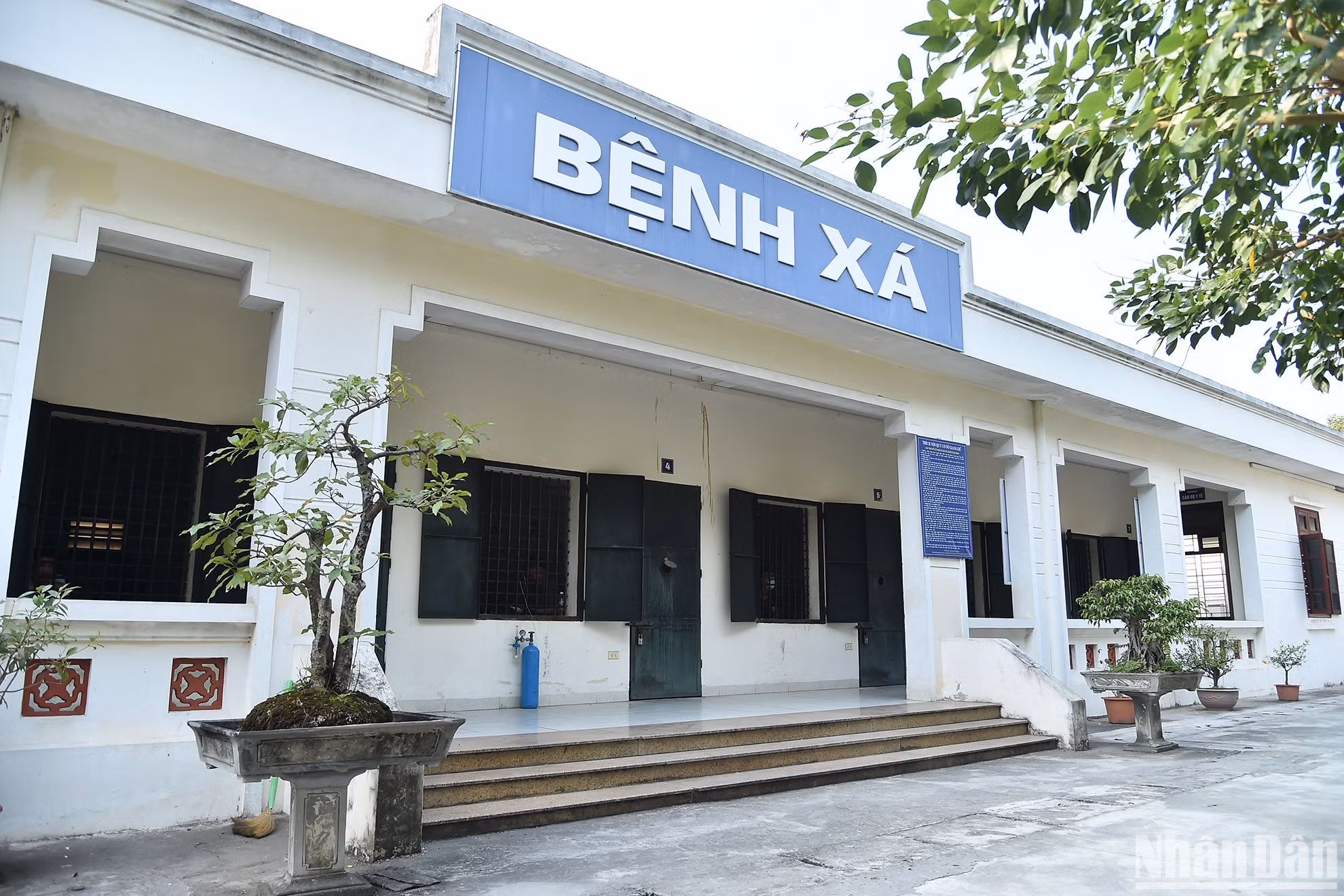 Bệnh xá Trại tạm giam số 2 Công an thành phố Hà Nội. (Ảnh: Thủy Nguyên)