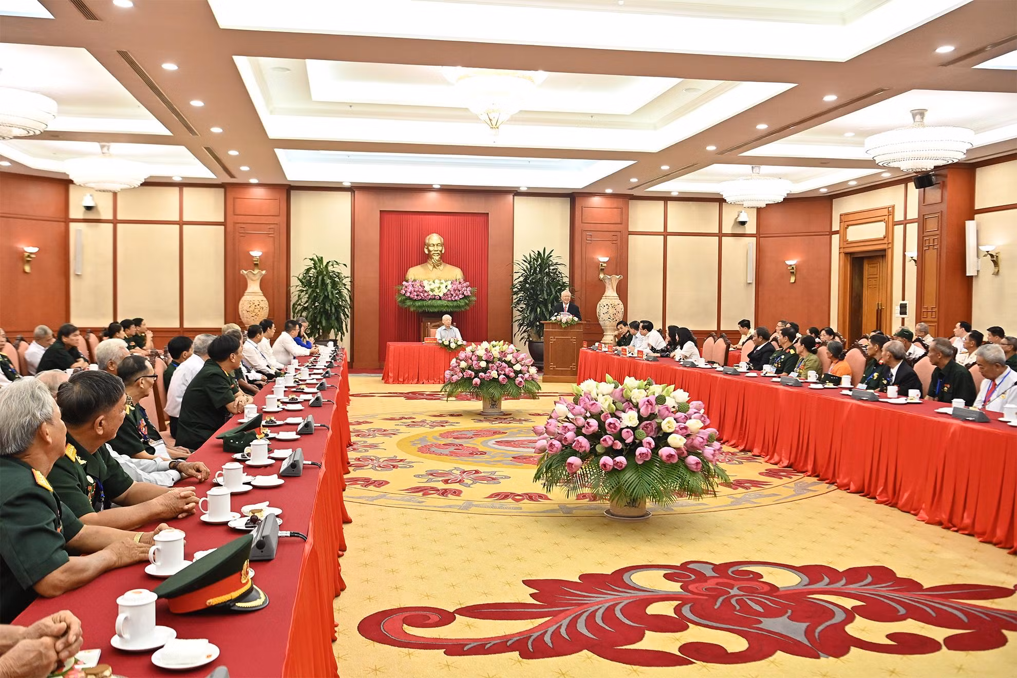 Quang cảnh buổi gặp mặt.