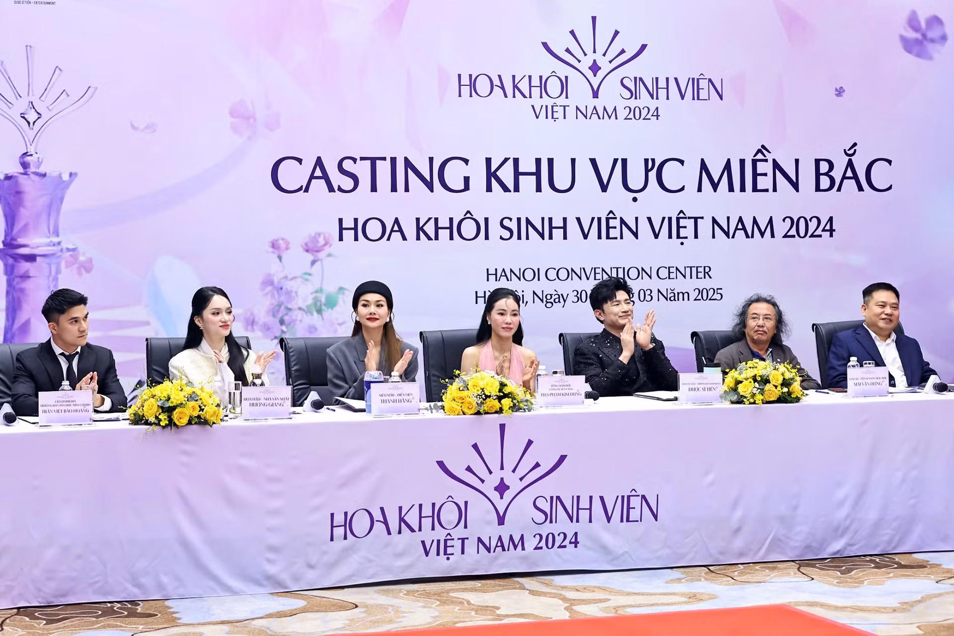 Dàn giám khảo chất lượng và đồng thời cũng là thử thách lớn đối với mỗi thí sinh.