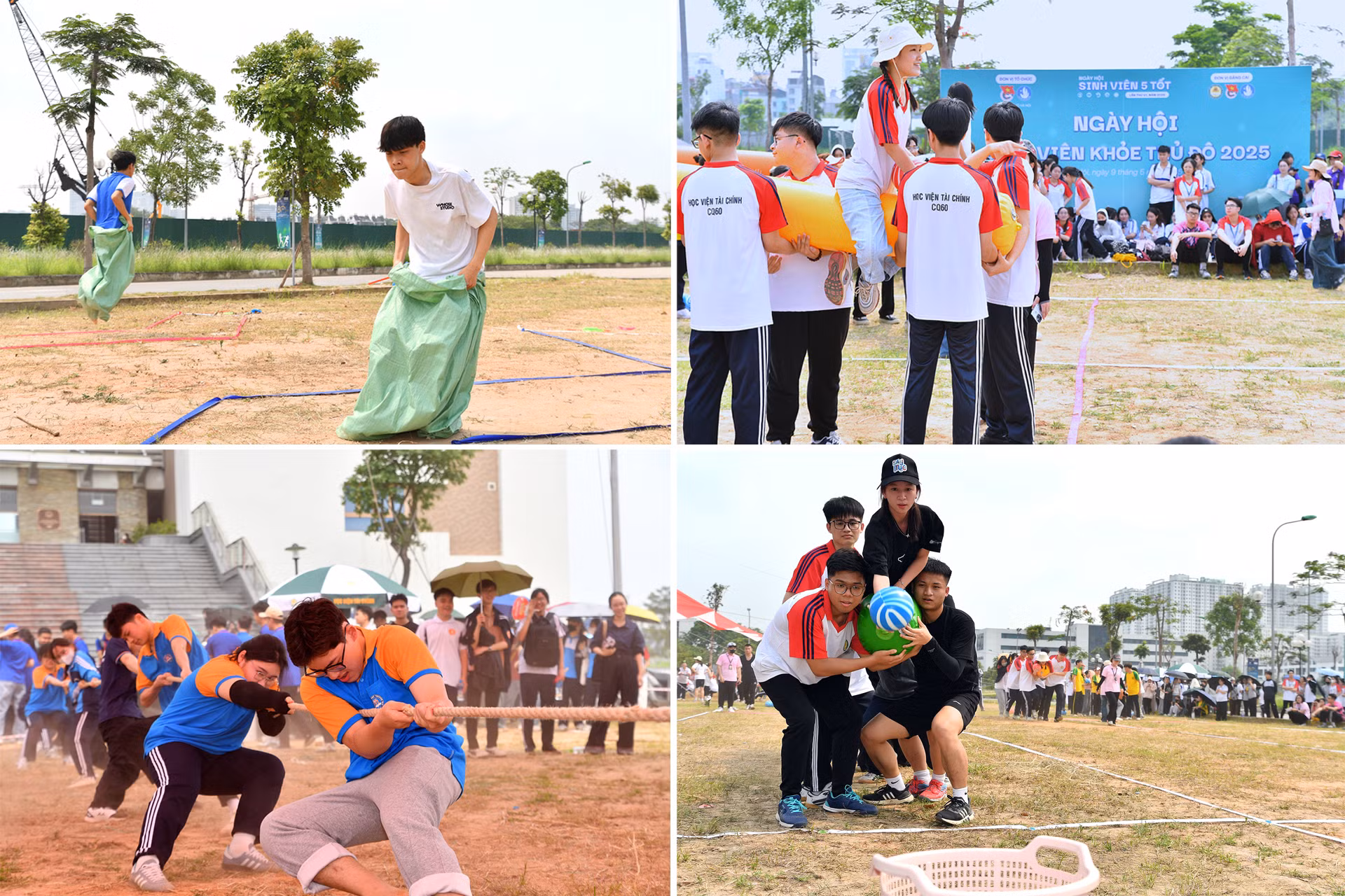 Không khí sôi nổi, hào hứng tại Ngày hội.