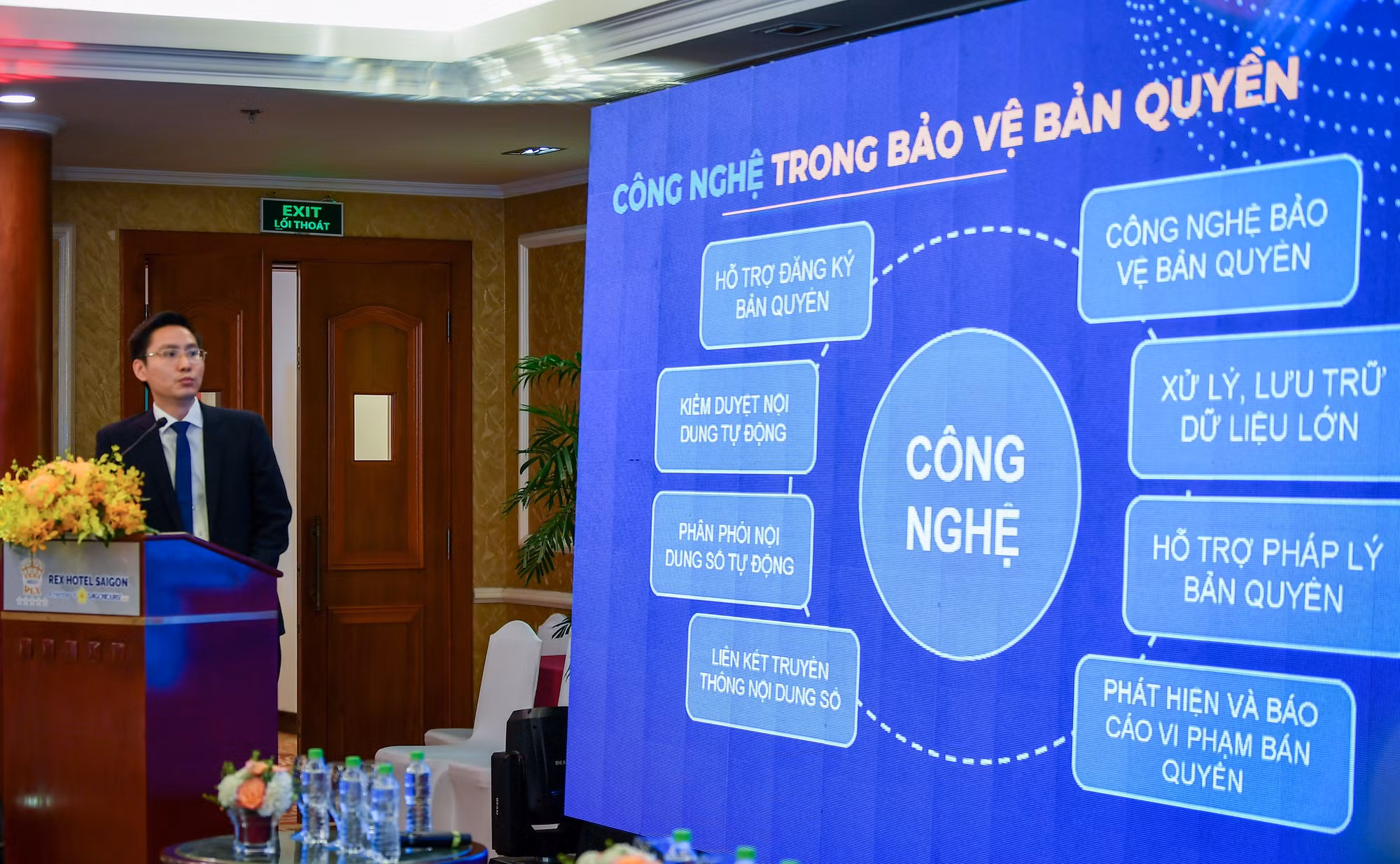 [Ảnh] Toàn cảnh phiên thảo luận "Bảo vệ bản quyền báo chí trong kỷ nguyên số"