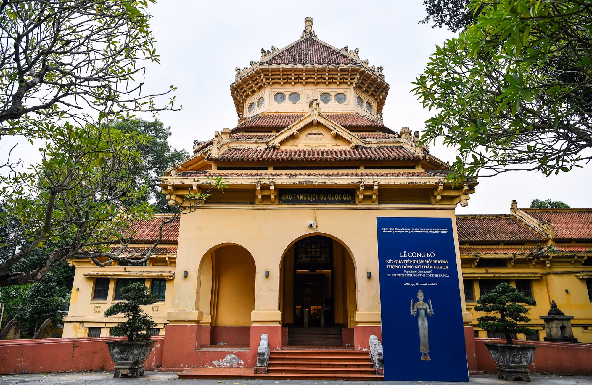 Triển lãm dự kiến sẽ kéo dài đến hết tháng 10 tại Bảo tàng Lịch sử quốc gia, số 1 Tràng Tiền, Hà Nội.