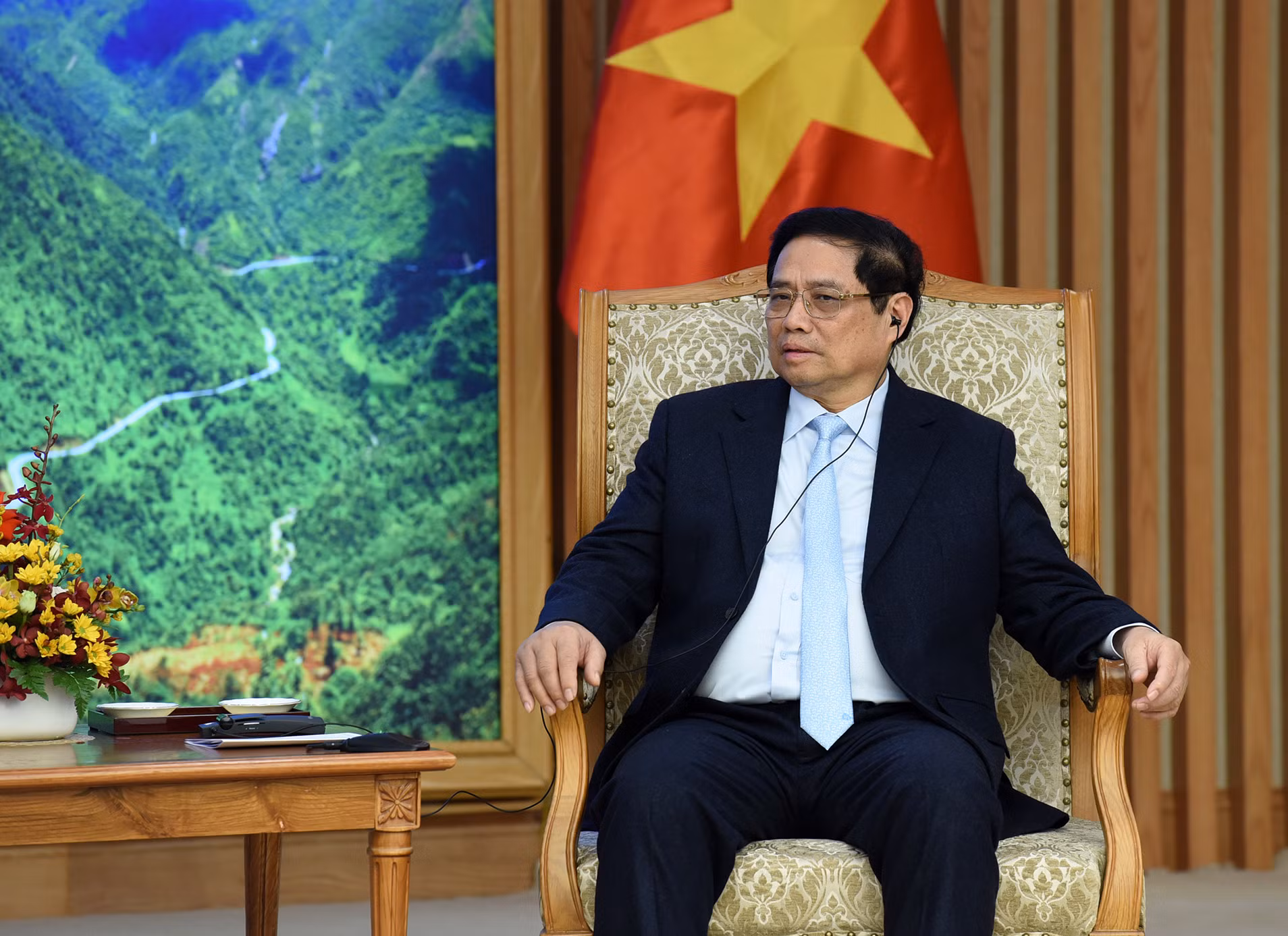 [Ảnh] Thủ tướng tiếp Bộ trưởng Bộ Nông nghiệp, Chủ quyền lương thực và Lâm nghiệp Italia ảnh 3