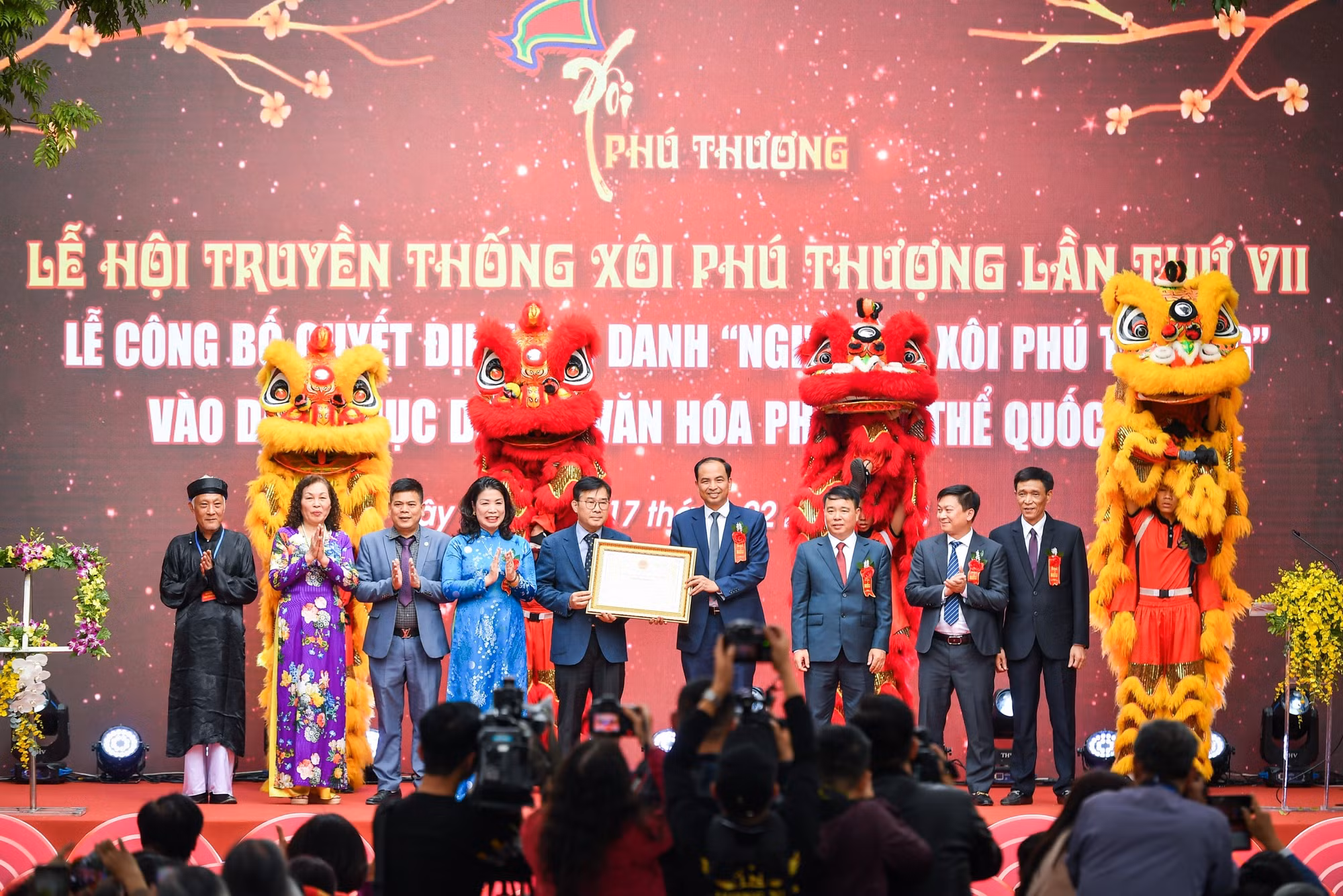 Nghề làm xôi Phú Thượng chính thức trở thành Di sản văn hóa phi vật thể Quốc gia.