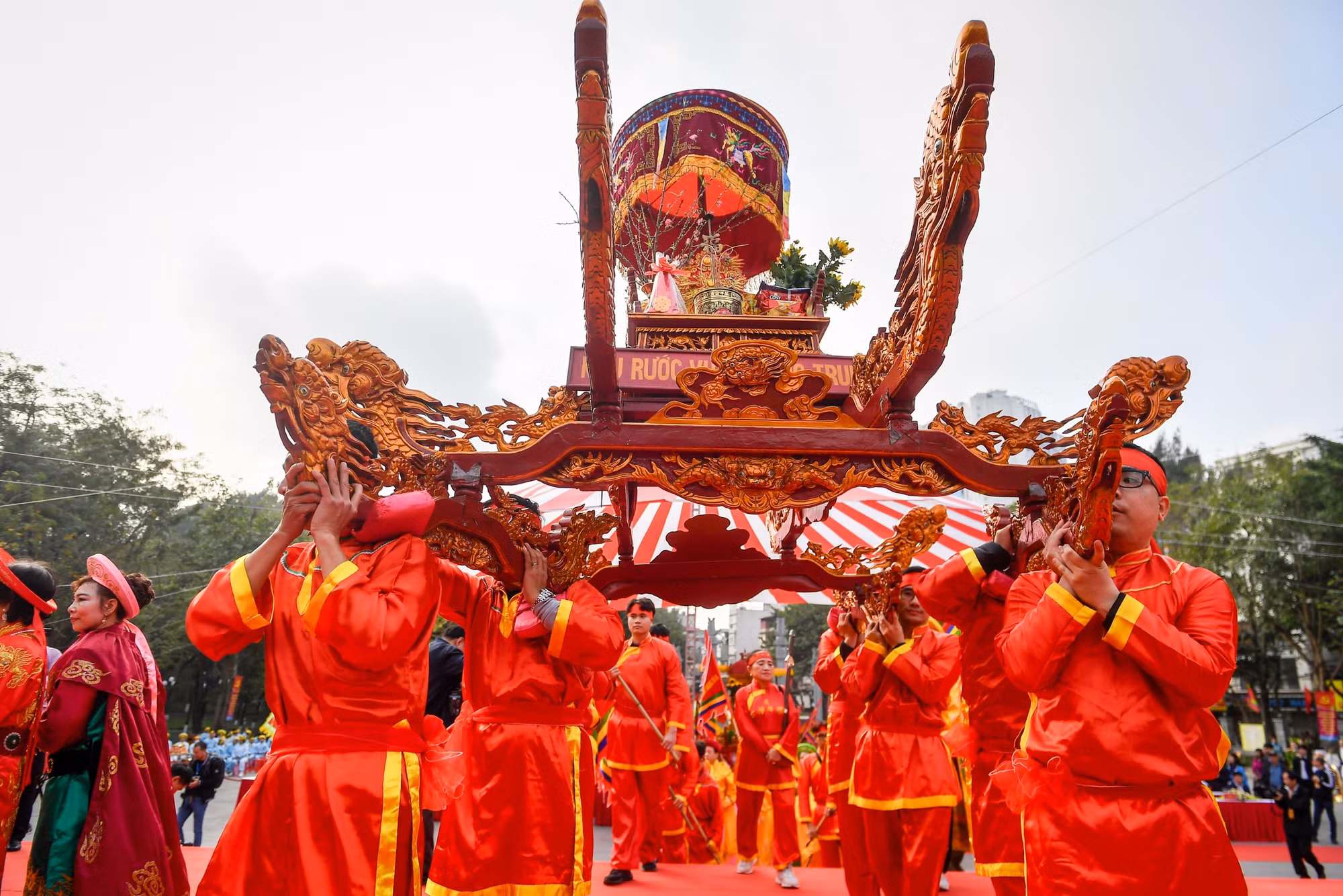 [Ảnh] Tưng bừng Lễ hội kỷ niệm 235 năm Chiến thắng Ngọc Hồi-Đống Đa ảnh 6