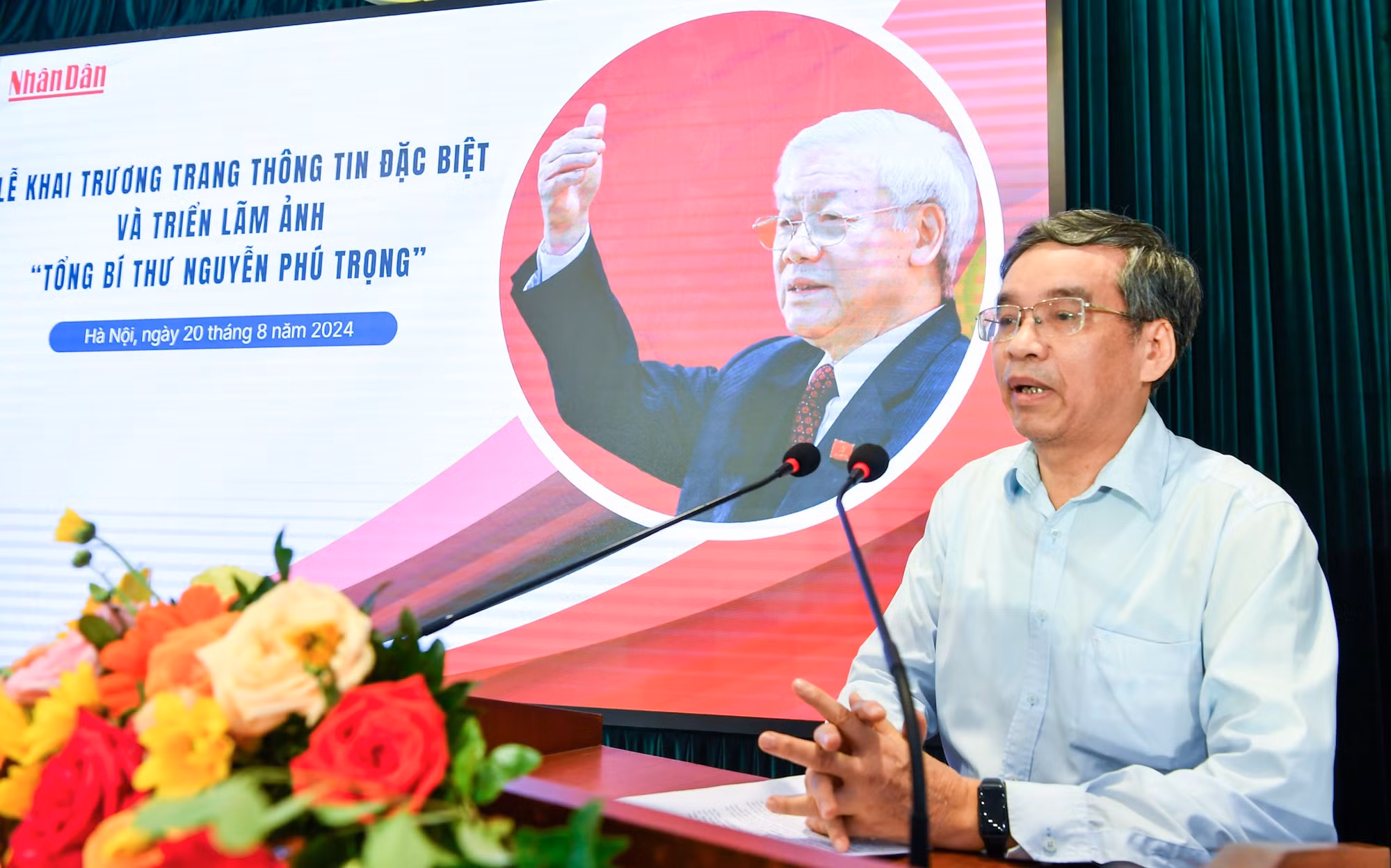 Nhà báo Văn Bắc, phóng viên chuyên trách Tổng Bí thư Nguyễn Phú Trọng chia sẻ những kỷ niệm đáng nhớ với Tổng Bí thư.