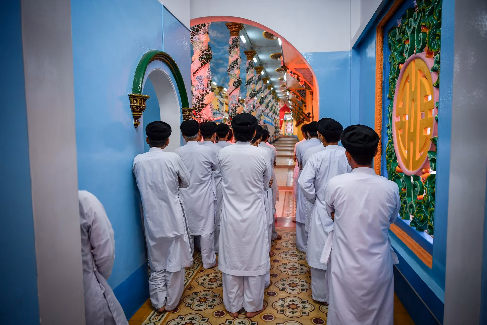 Trước giờ hành lễ...