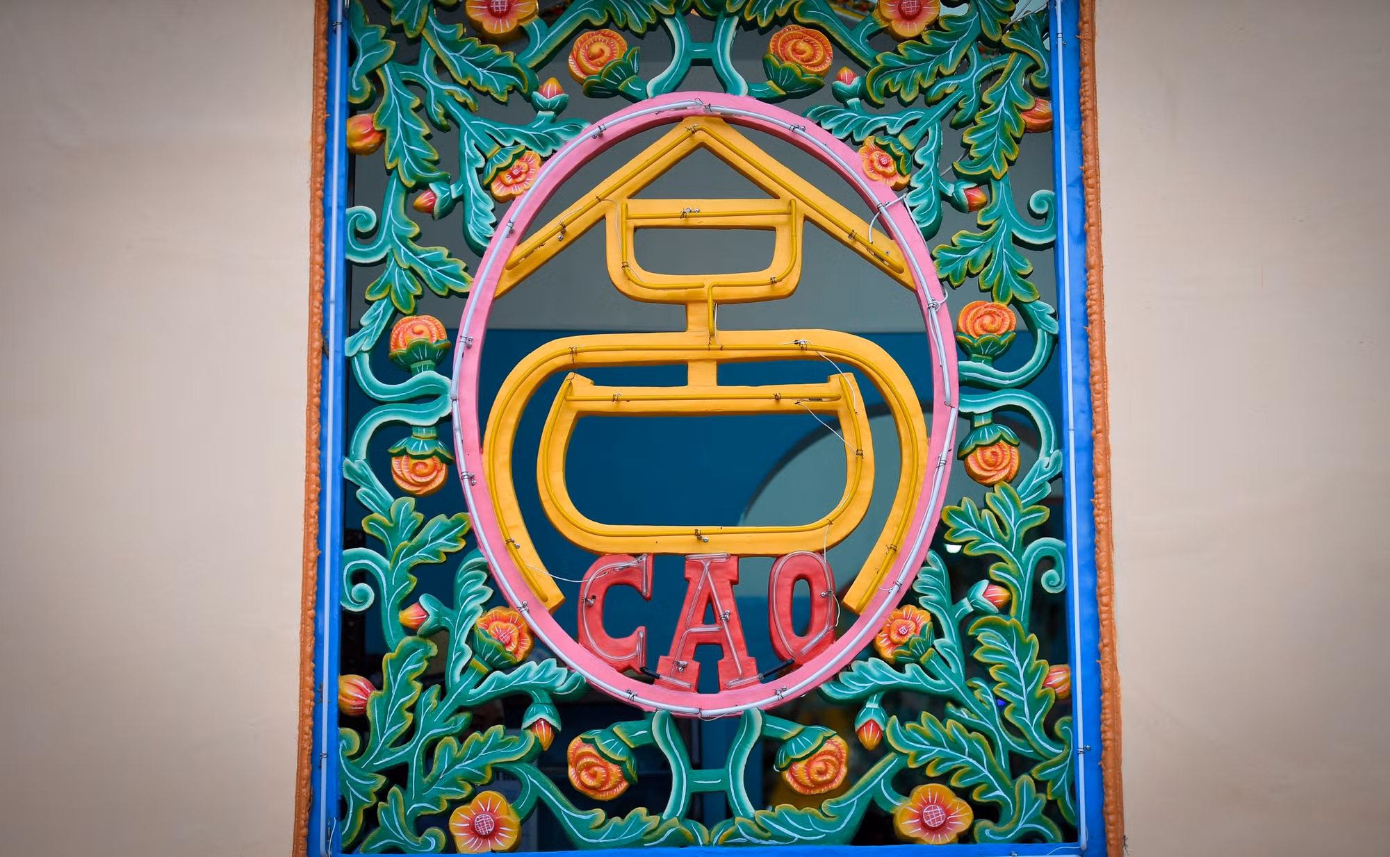 Họa tiết độc đáo tại Tòa Thánh Tây Ninh.