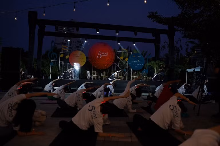 [Ảnh] Dàn nghệ sĩ nổi tiếng "cháy" hết mình với 5AM - Cùng đón bình minh ảnh 7