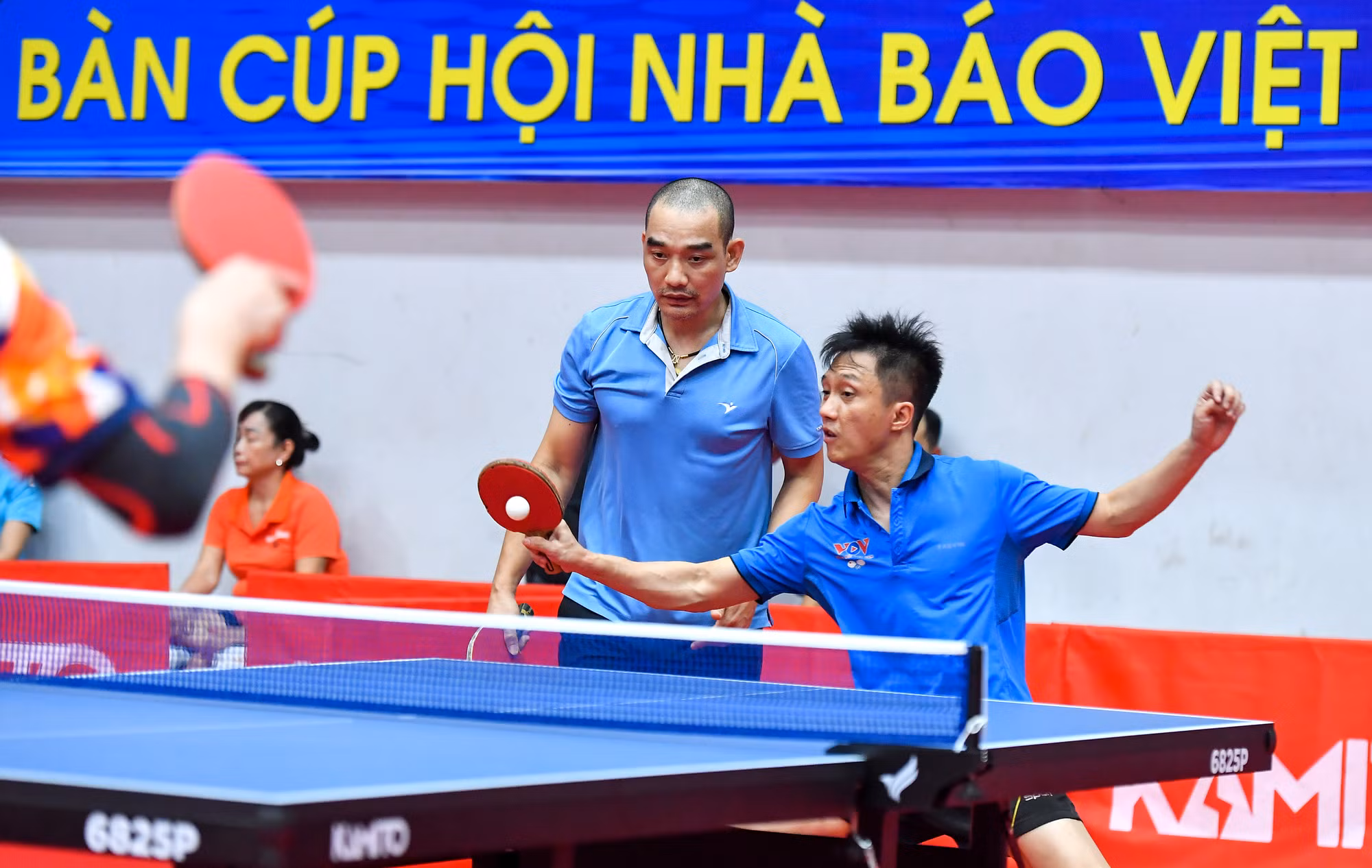 [Ảnh] Những khoảnh khắc ấn tượng tại Giải Bóng bàn Cúp Hội Nhà báo Việt Nam lần thứ XVI ảnh 2