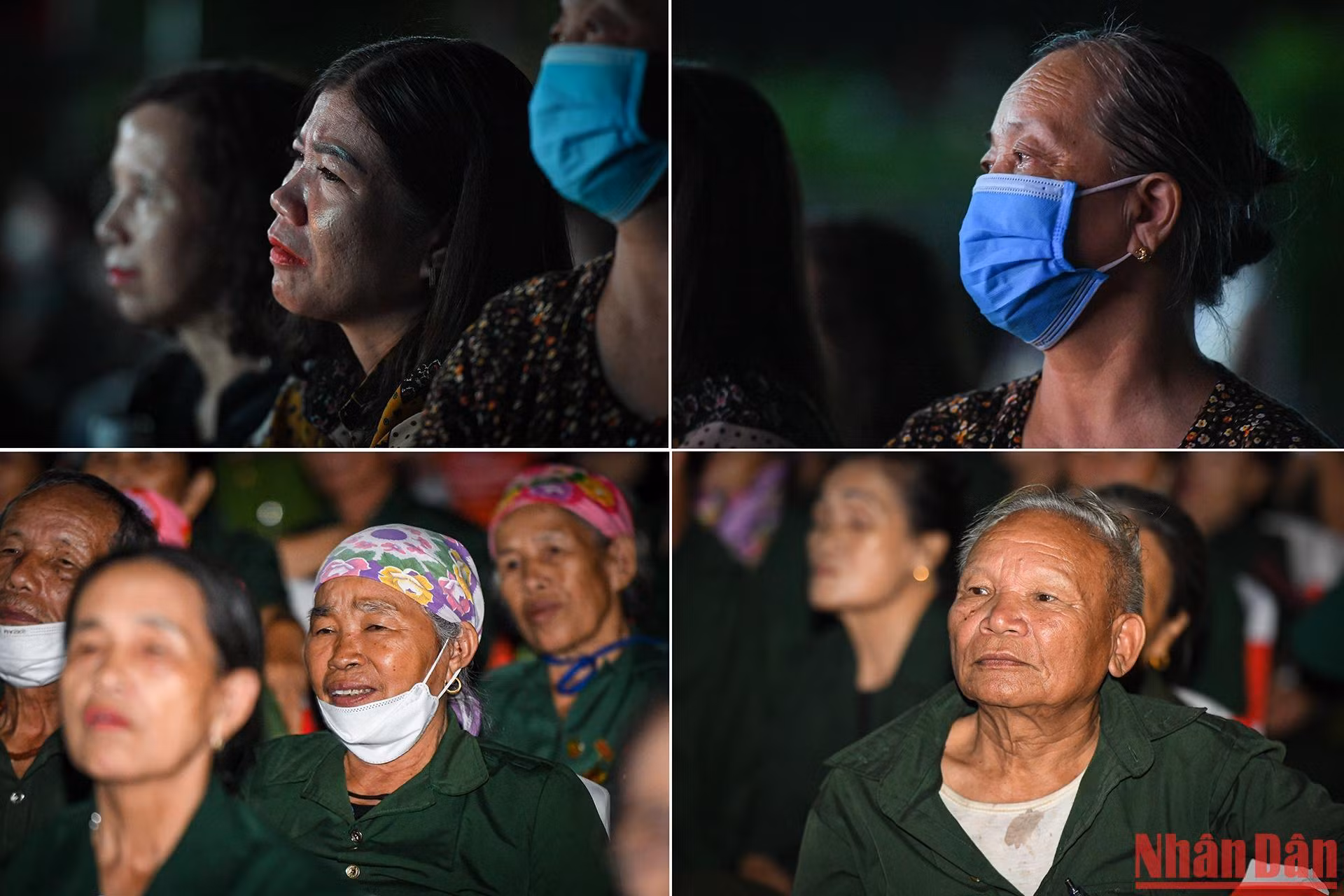 Một số khán giả đã không giấu nổi cảm xúc, những giọt nước mắt đã rơi khi xem chương trình. Một số khán giả đã không giấu nổi cảm xúc, những giọt nước mắt đã rơi khi xem chương trình.