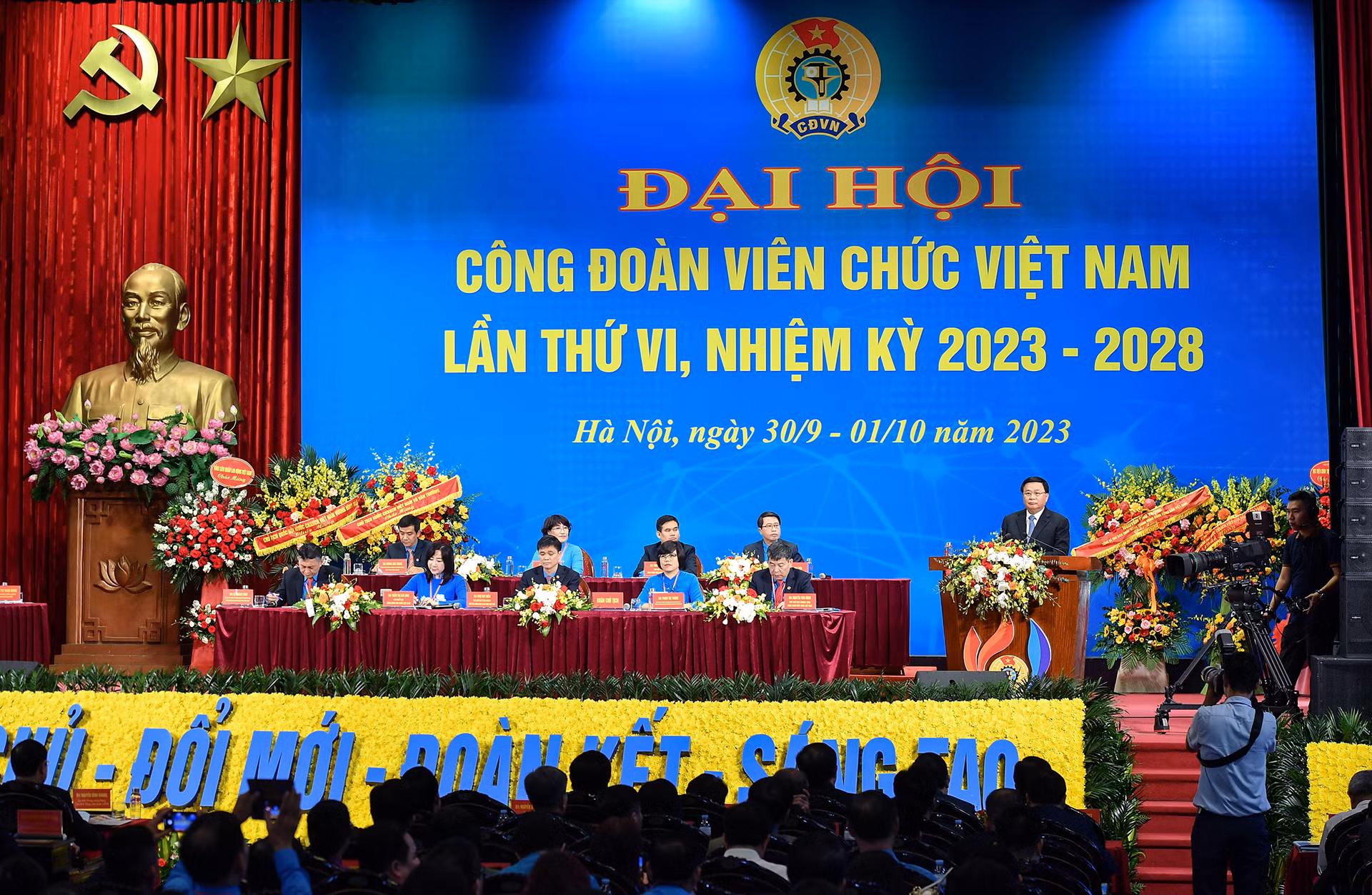 [Ảnh] Đại hội Công đoàn Viên chức Việt Nam lần thứ VI ảnh 7