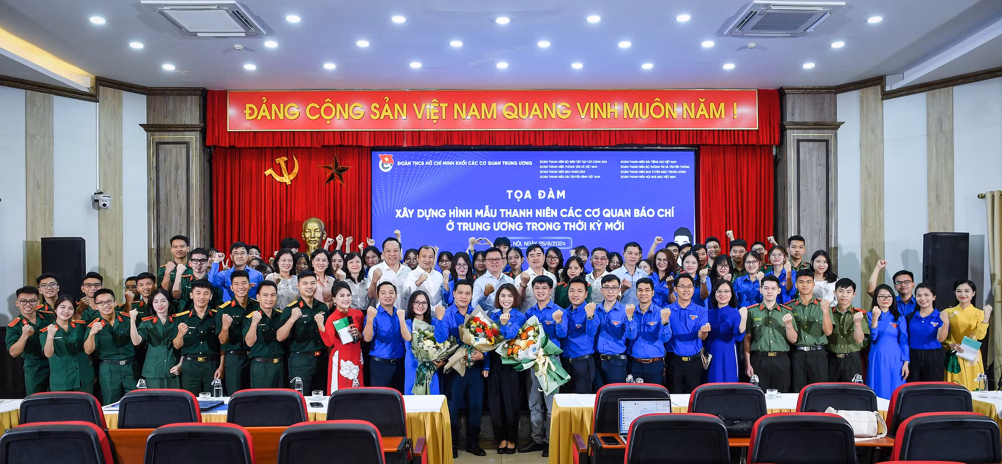 [Ảnh] Tọa đàm “Xây dựng hình mẫu thanh niên các cơ quan báo chí ở Trung ương trong thời kỳ mới” ảnh 14
