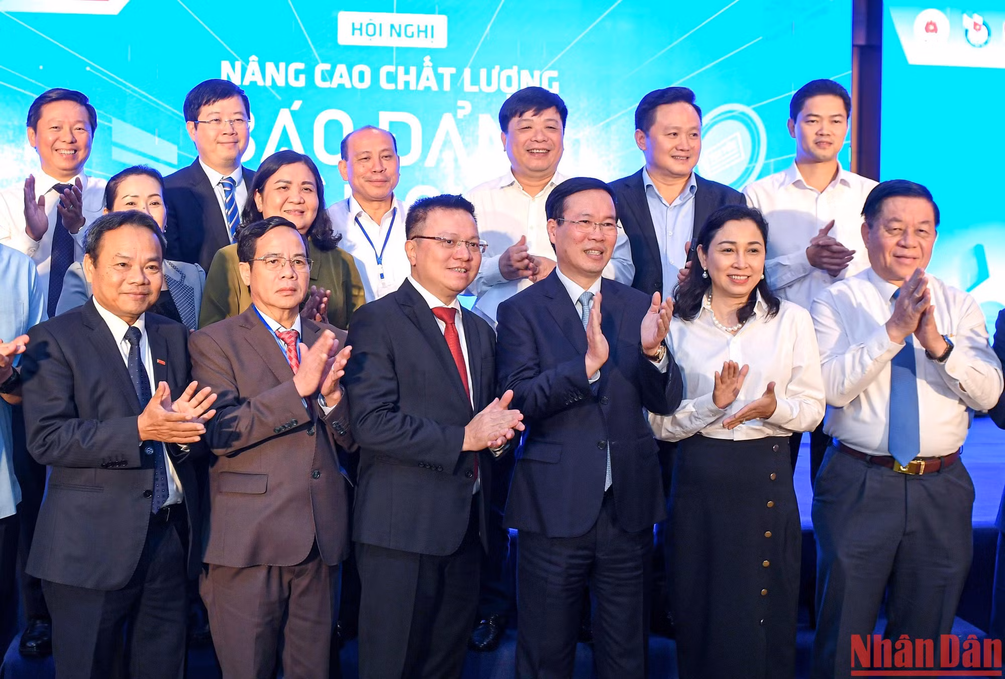 Hội nghị Nâng cao chất lượng báo Đảng toàn quốc do Báo Nhân Dân phối hợp Ban Tuyên giáo Trung ương, Hội Nhà báo Việt Nam tổ chức đã thành công tốt đẹp.