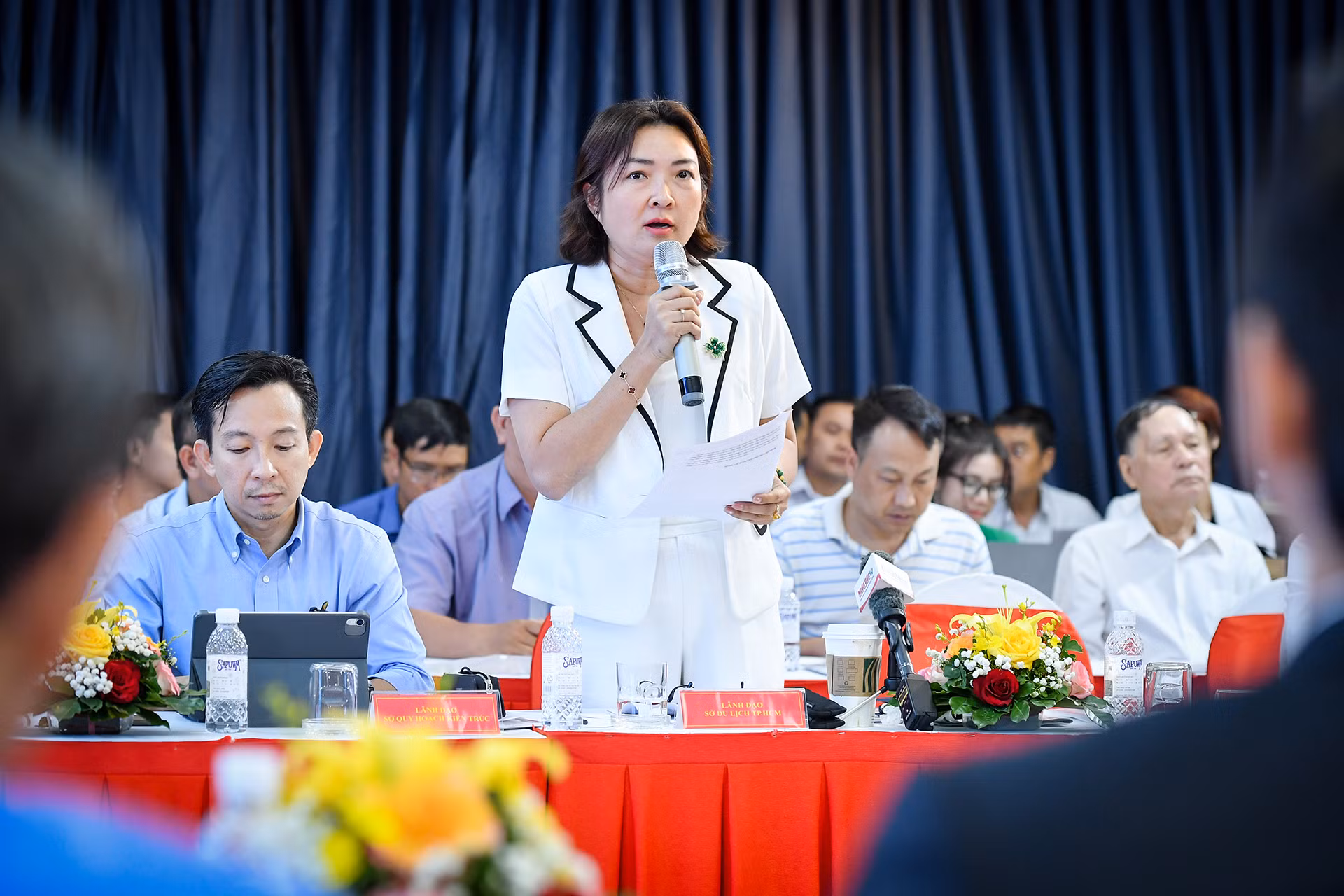 [Ảnh] Hội thảo “Ảnh hưởng của tĩnh không cầu Thủ Thiêm 4 đến tiềm năng phát triển du lịch khu vực Cảng Sài Gòn” ảnh 7