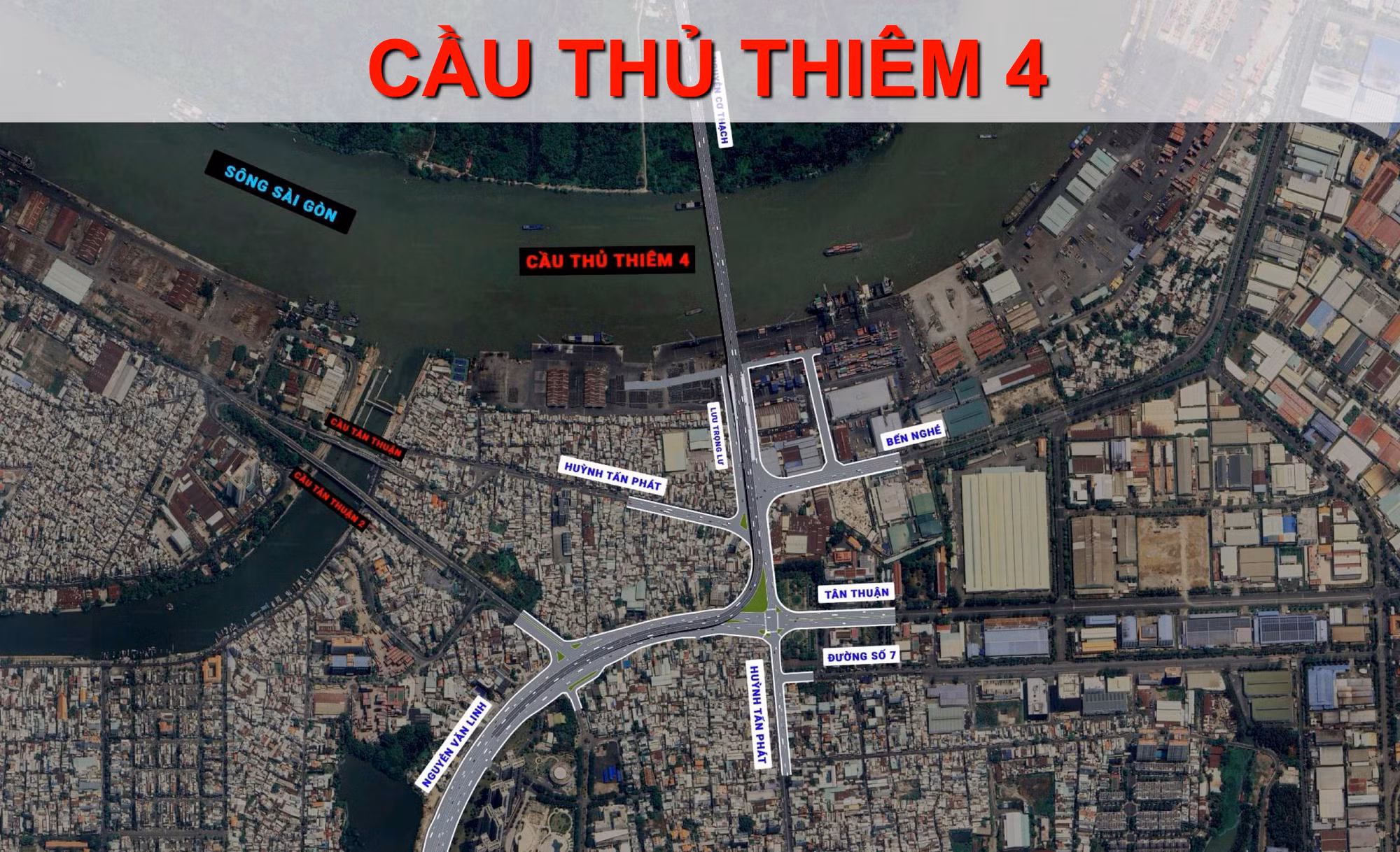 Cầu Thủ Thiêm 4 có điểm bắt đầu từ đường Nguyễn Văn Linh-nút cầu Tân Thuận 2, điểm cuối là đường Nguyễn Cơ Thạch-Thủ Thiêm. Tổng chiều dài toàn tuyến đạt 2,160km. Cầu Thủ Thiêm 4 có điểm bắt đầu từ đường Nguyễn Văn Linh-nút cầu Tân Thuận 2, điểm cuối là đường Nguyễn Cơ Thạch-Thủ Thiêm. Tổng chiều dài toàn tuyến đạt 2,160km.