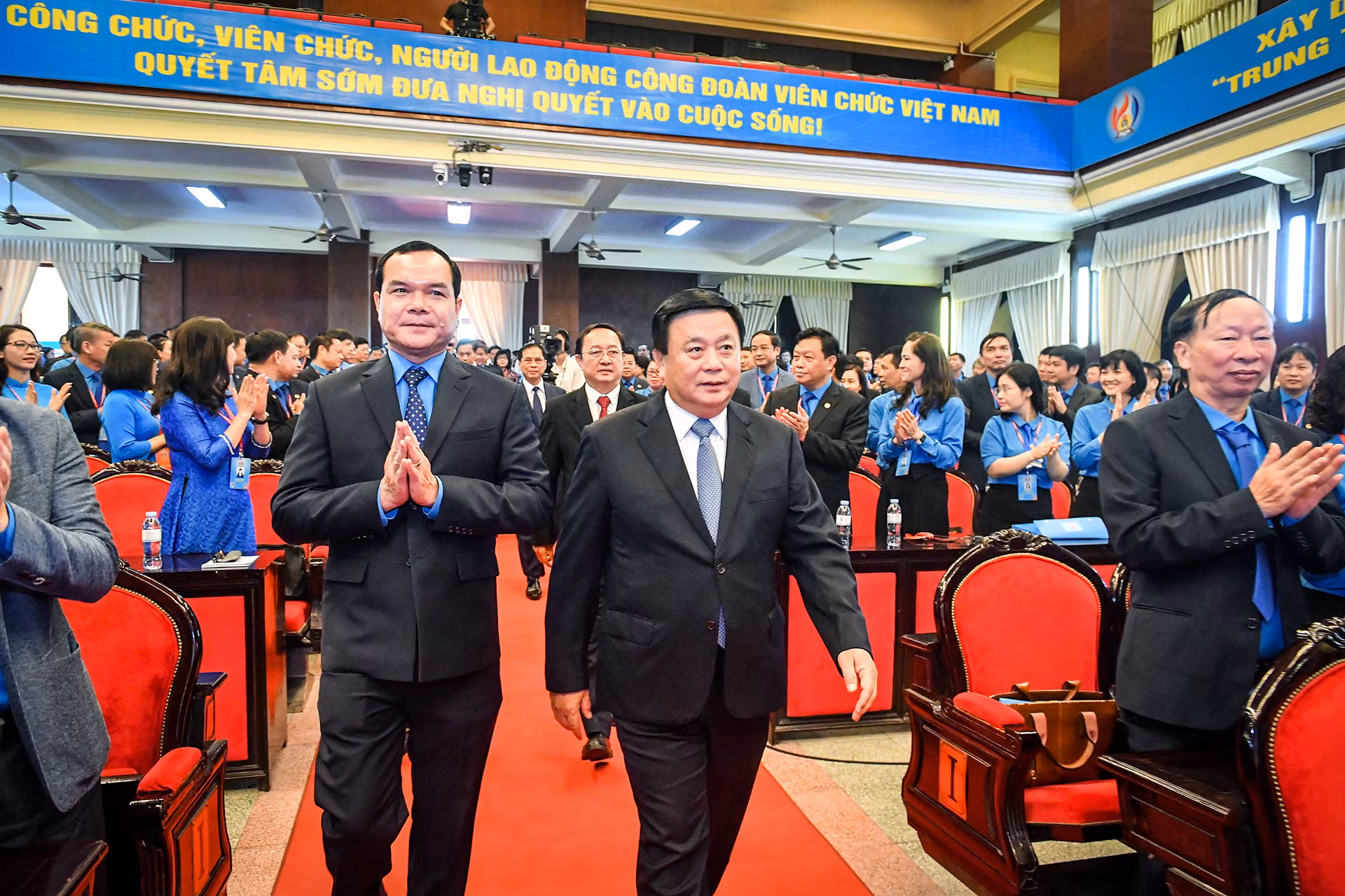 [Ảnh] Đại hội Công đoàn Viên chức Việt Nam lần thứ VI ảnh 1