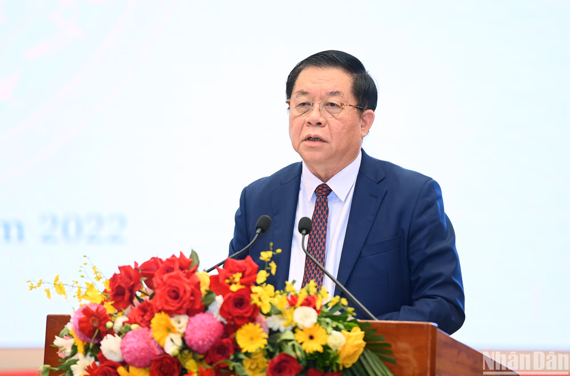 Đồng chí Nguyễn Trọng Nghĩa, Bí thư Trung ương Đảng, Trưởng Ban Tuyên giáo Trung ương phát biểu kết luận chỉ đạo. Đồng chí Nguyễn Trọng Nghĩa, Bí thư Trung ương Đảng, Trưởng Ban Tuyên giáo Trung ương phát biểu kết luận chỉ đạo.