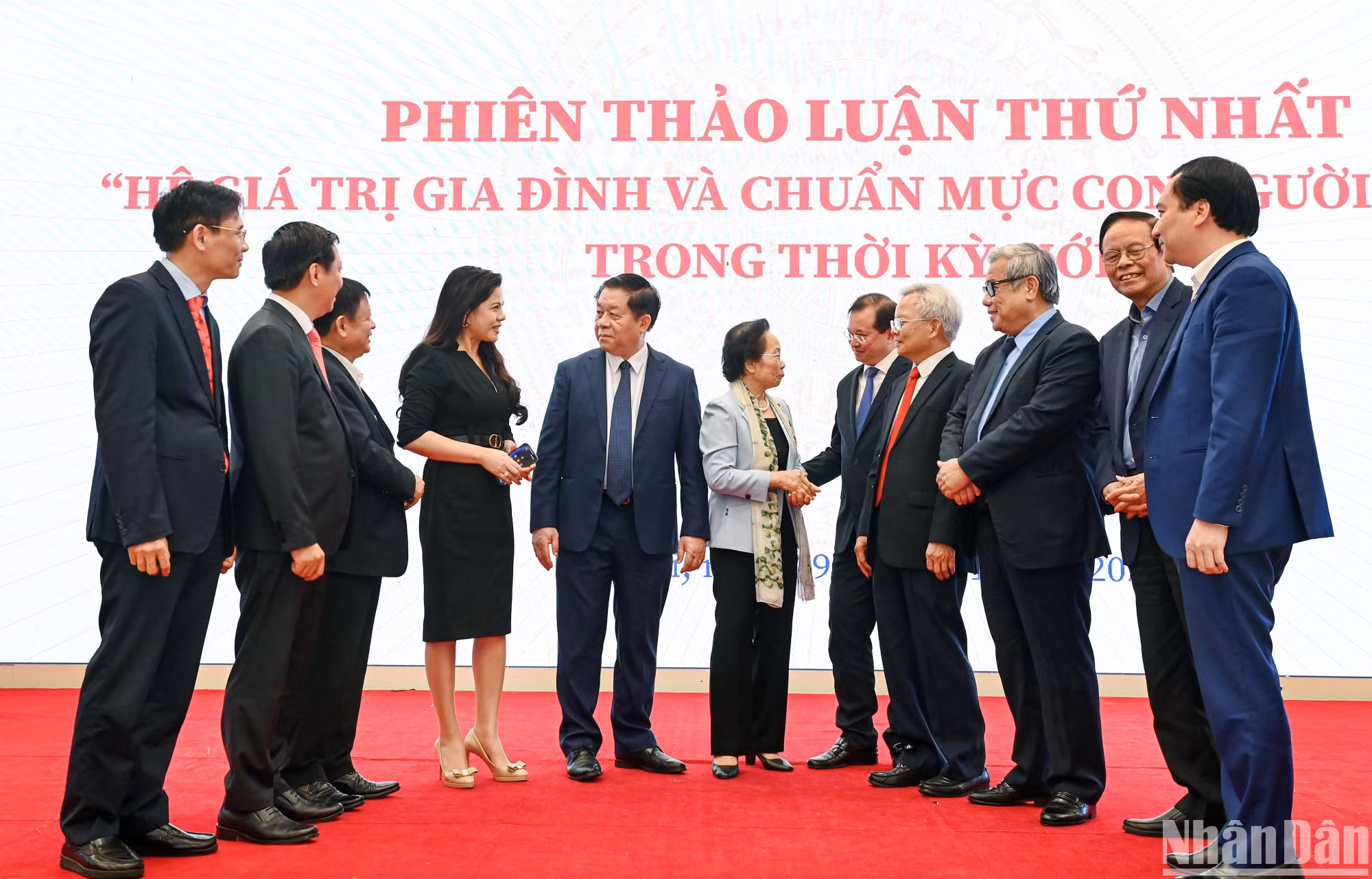 [Ảnh] Hội thảo quốc gia "Hệ giá trị quốc gia, hệ giá trị văn hoá, hệ giá trị gia đình và chuẩn mực con người Việt Nam trong thời kỳ mới”