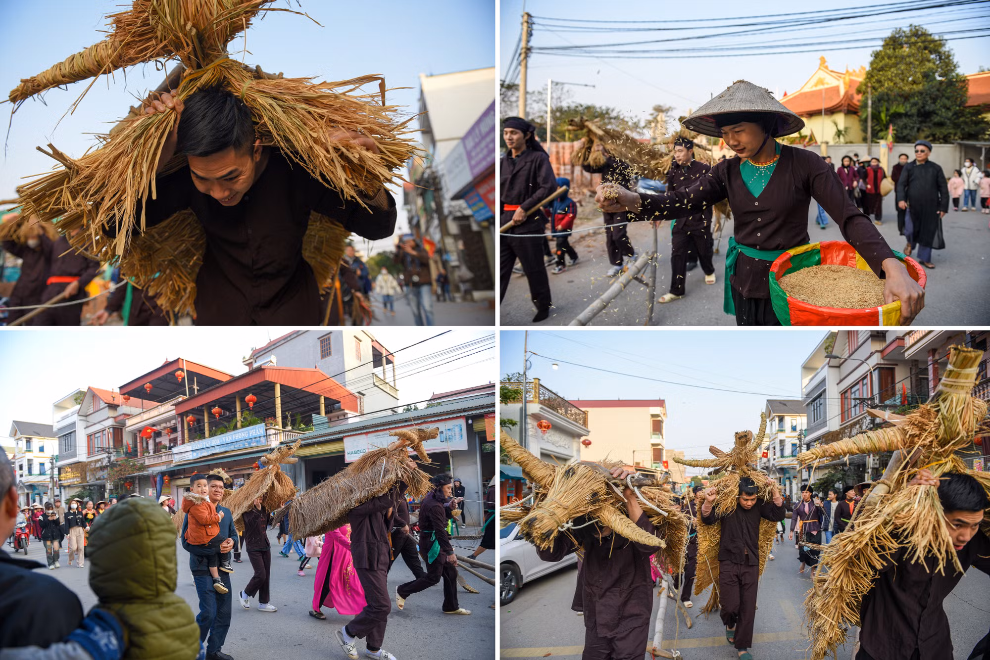 Mùng 4 Tết hằng năm, người dân xã Đại Đồng (huyện Vĩnh Tường, tỉnh Vĩnh Phúc) lại nô nức đi xem lễ hội cày bừa ngày xuân để khởi động cho năm mới lao động hăng say, mùa màng bội thu.