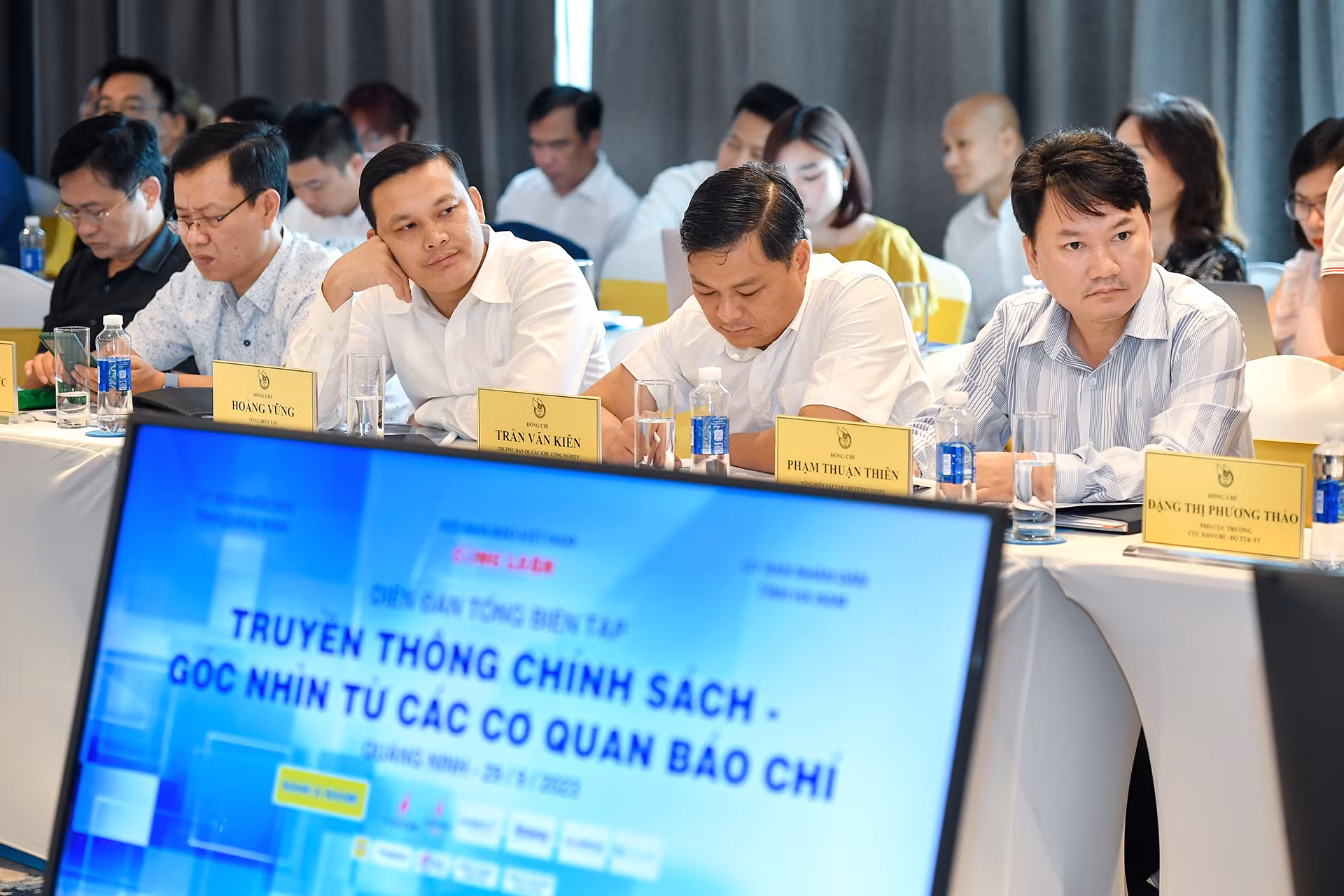 [Ảnh] Diễn đàn Tổng Biên tập: “Truyền thông chính sách - Góc nhìn từ các cơ quan báo chí” ảnh 10